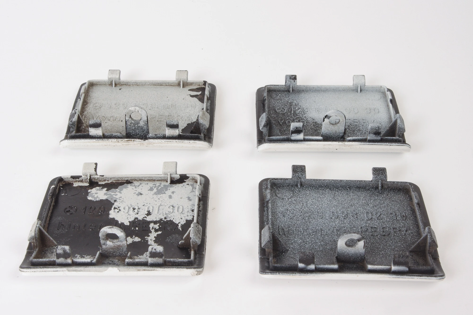 Mercedes 1296980030 Jacking Point Cover Set x4 - Grey | R129 SL