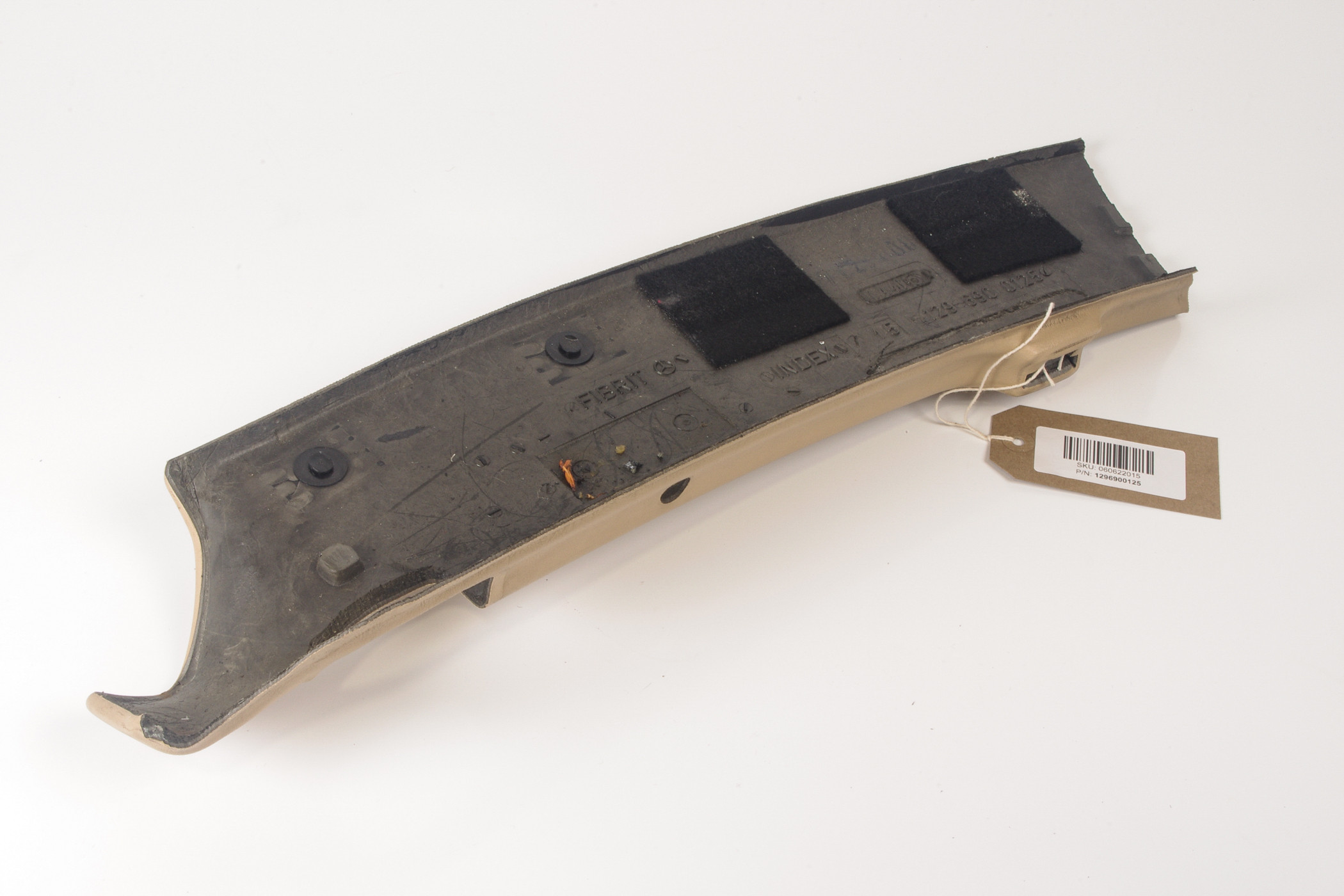 Mercedes 1296900125 Overhead Trim - Left Tan | R129 SL (Archive)