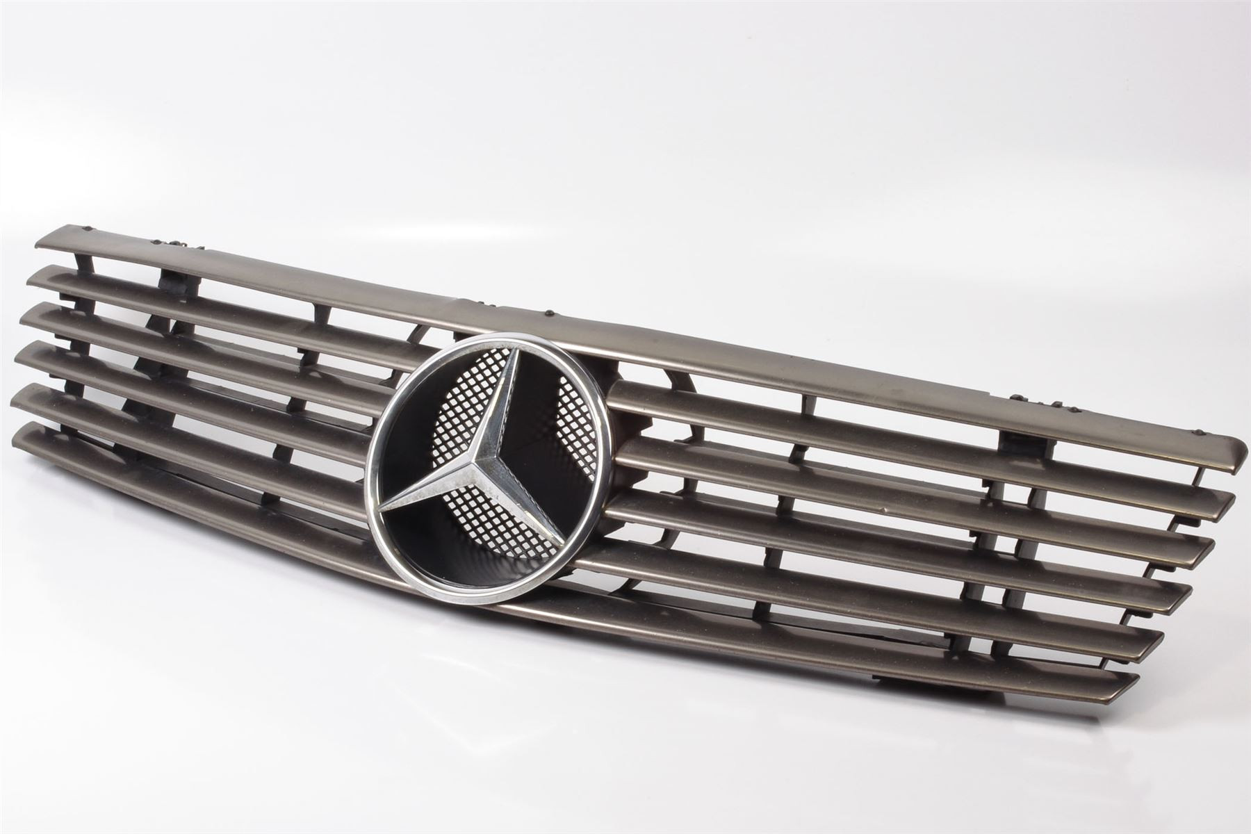 Mercedes 1298800285 Bonnet Grille 6 Slat - Front Silver | R129 SL