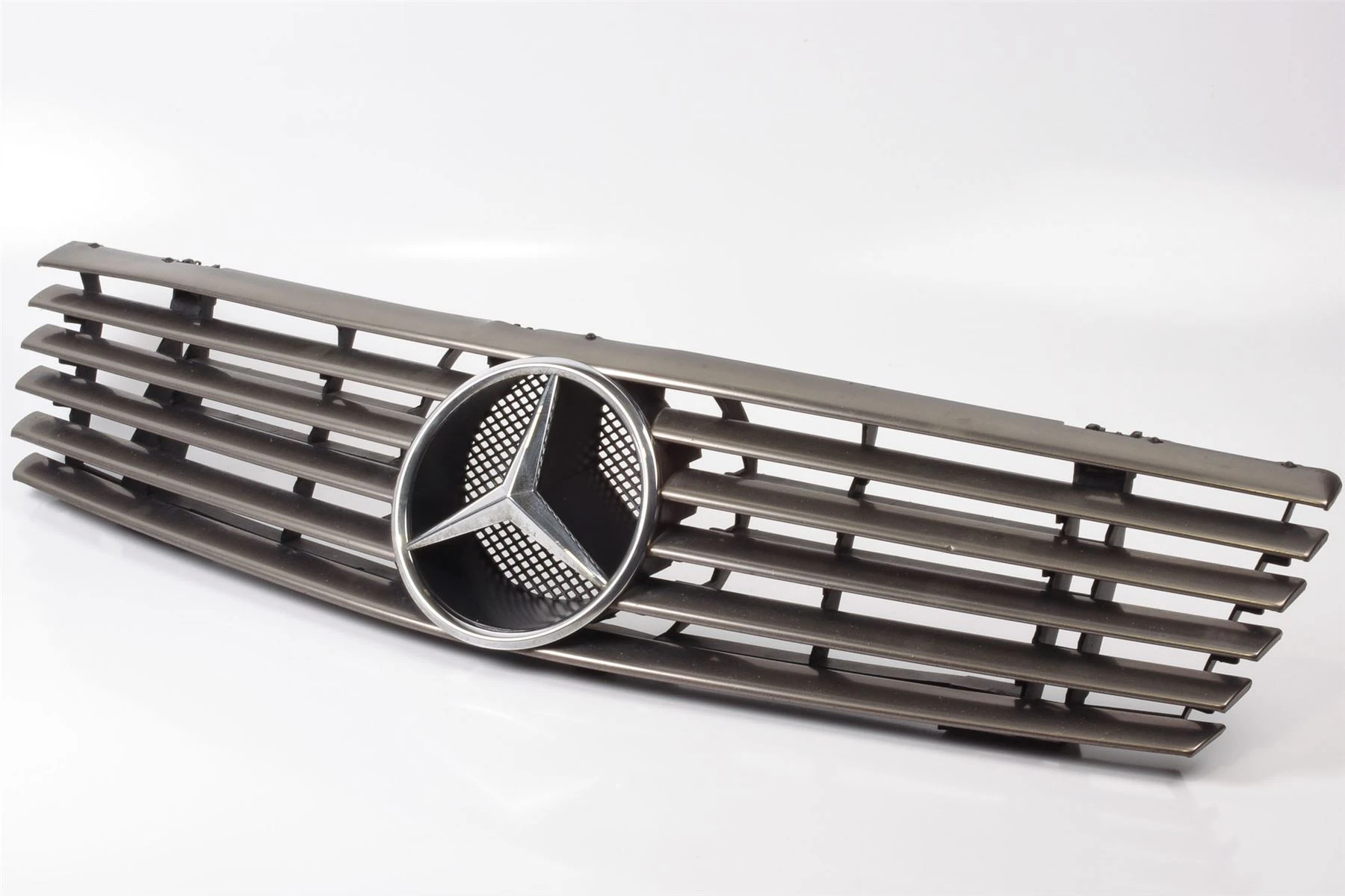 Mercedes 1298800285 Bonnet Grille 6 Slat - Front Silver | R129 SL