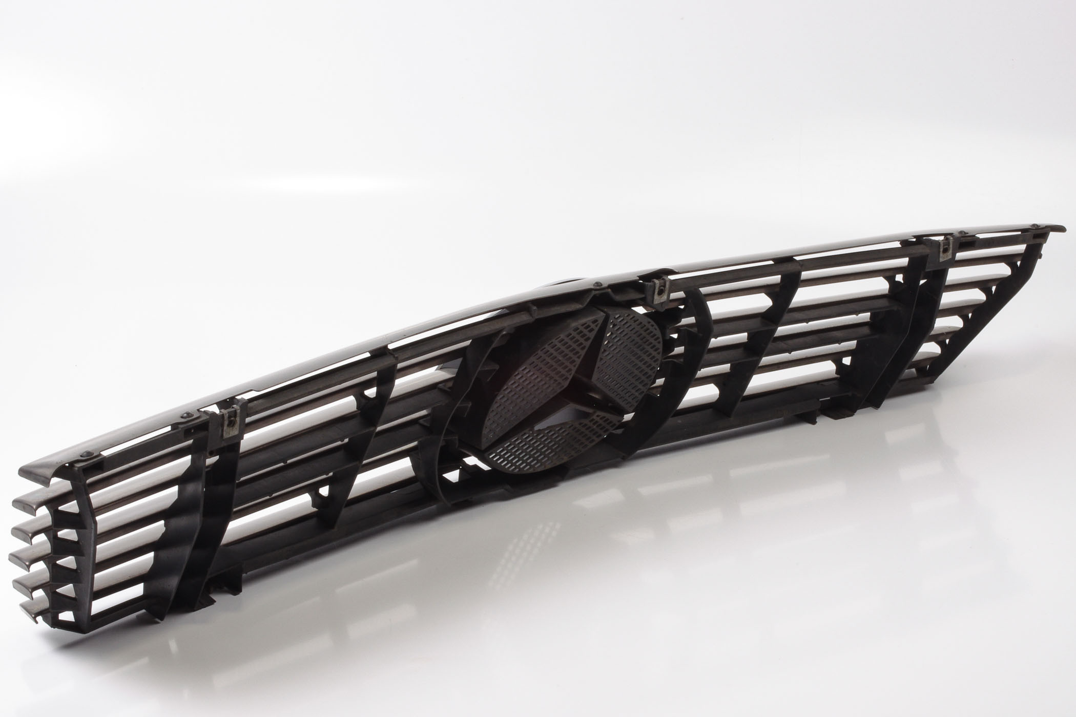 Mercedes 1298800285 Bonnet Grille 6 Slat - Front Silver | R129 SL