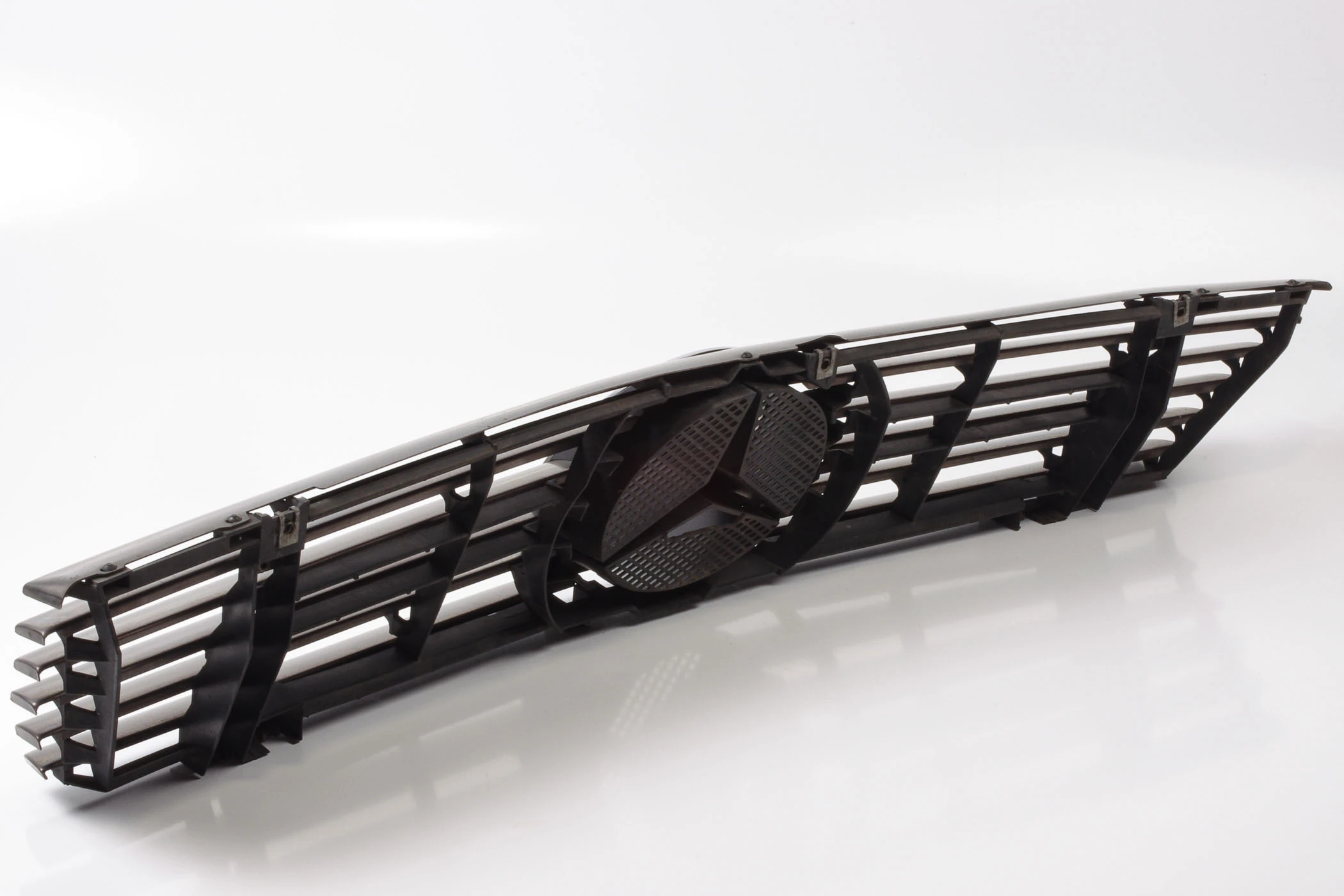 Mercedes 1298800285 Bonnet Grille 6 Slat - Front Silver | R129 SL