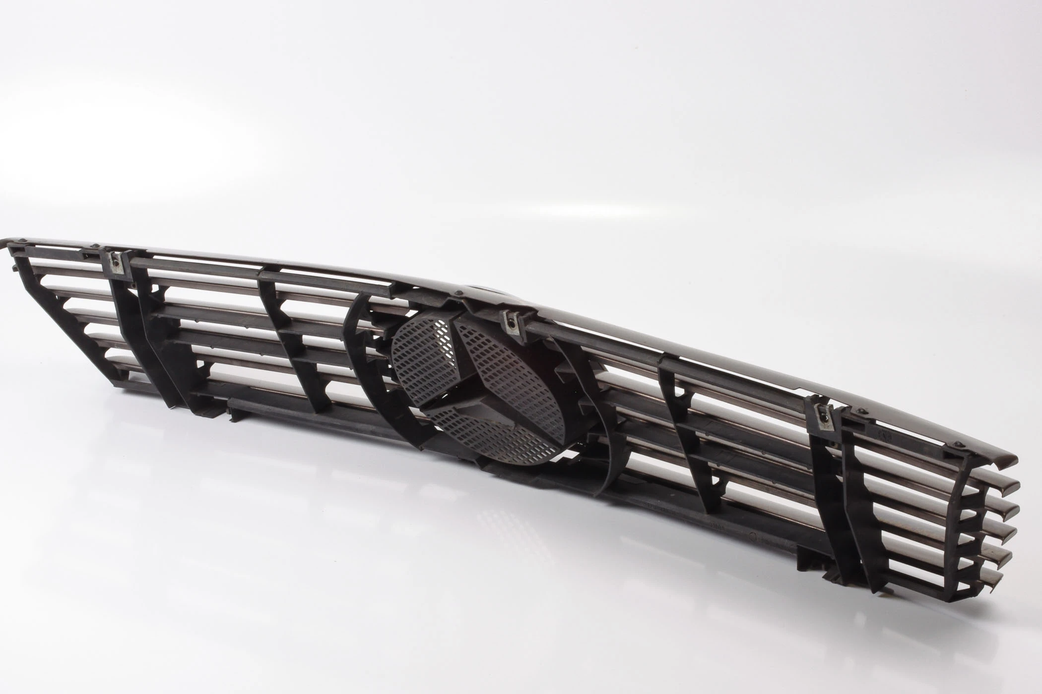 Mercedes 1298800285 Bonnet Grille 6 Slat - Front Silver | R129 SL