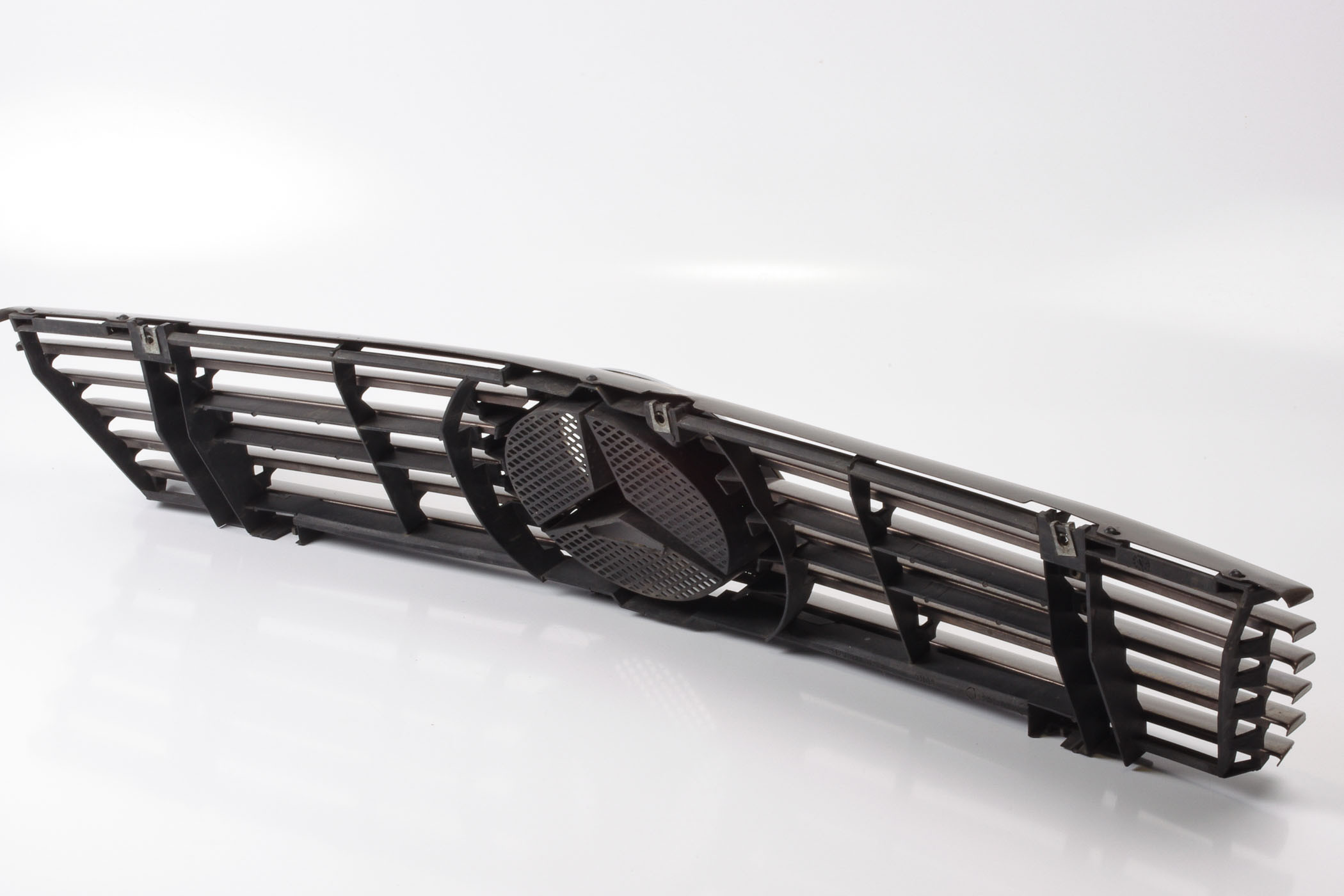 Mercedes 1298800285 Bonnet Grille 6 Slat - Front Silver (a) | R129 SL