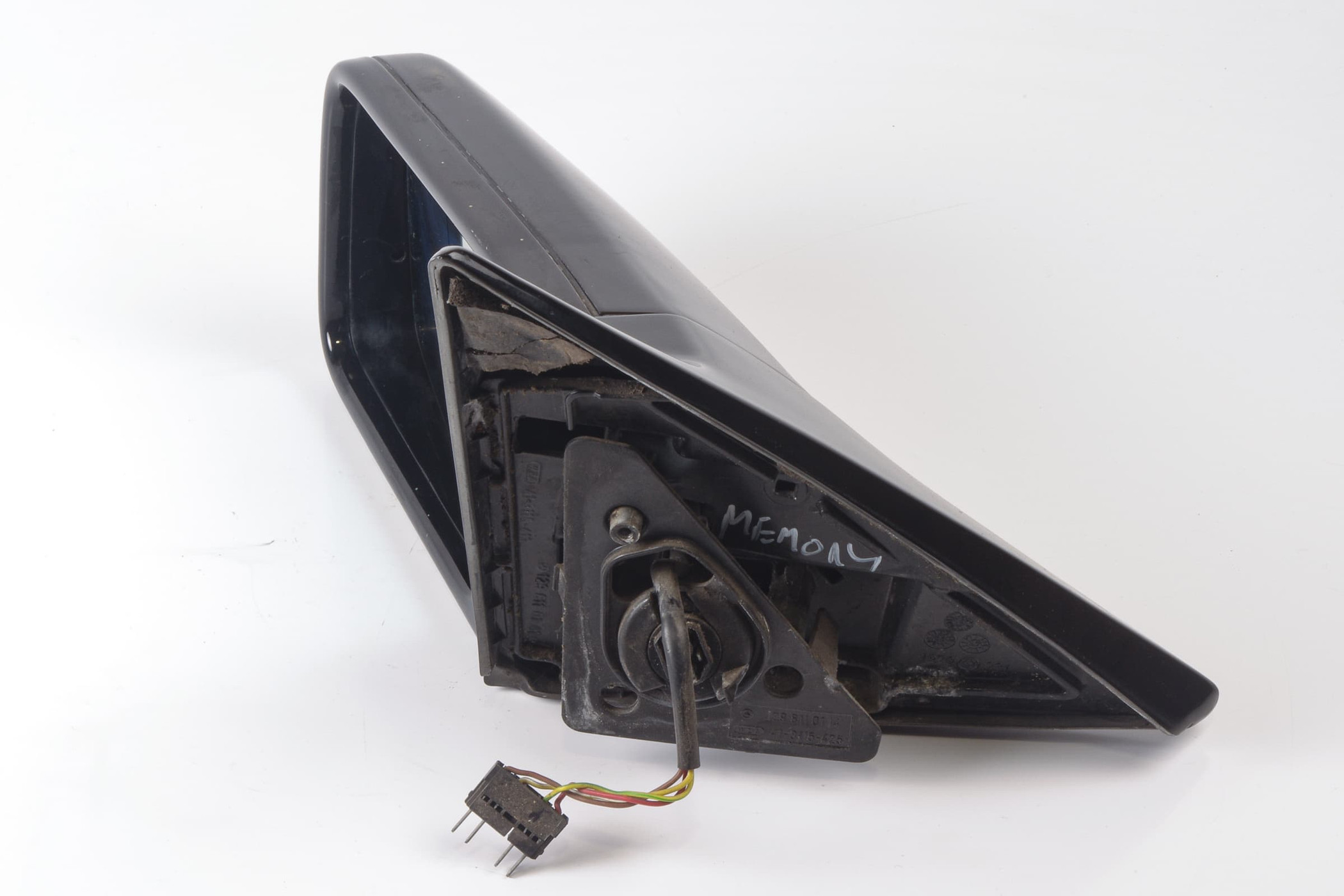 Mercedes 1298102716 Door Mirror - Left Black | R129 SL