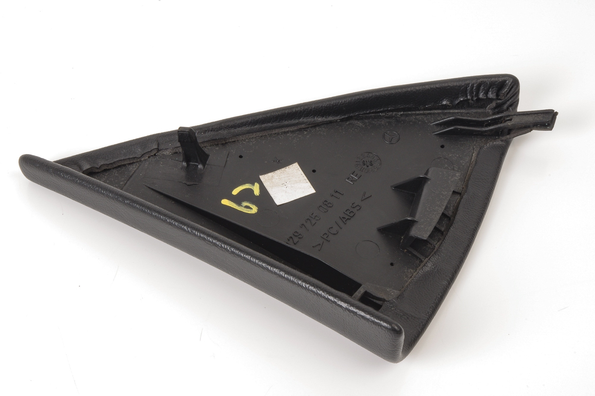 Mercedes 1297250811 Interior Door Mirror Cover - Right Black | R129 SL