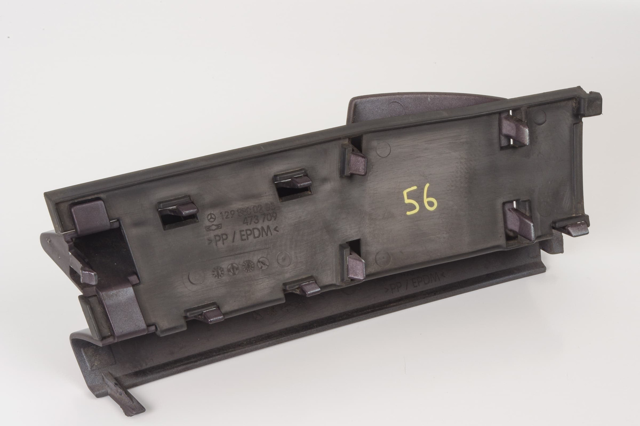 Mercedes 1298800205 Tow Eye Cover - Front Purple | R129 SL