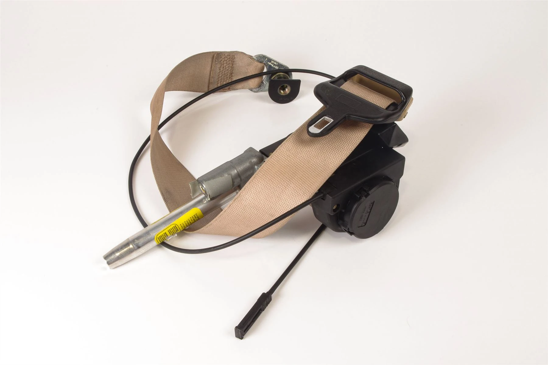 Mercedes 1298602185 Seat Belt - Left Beige | R129 SL