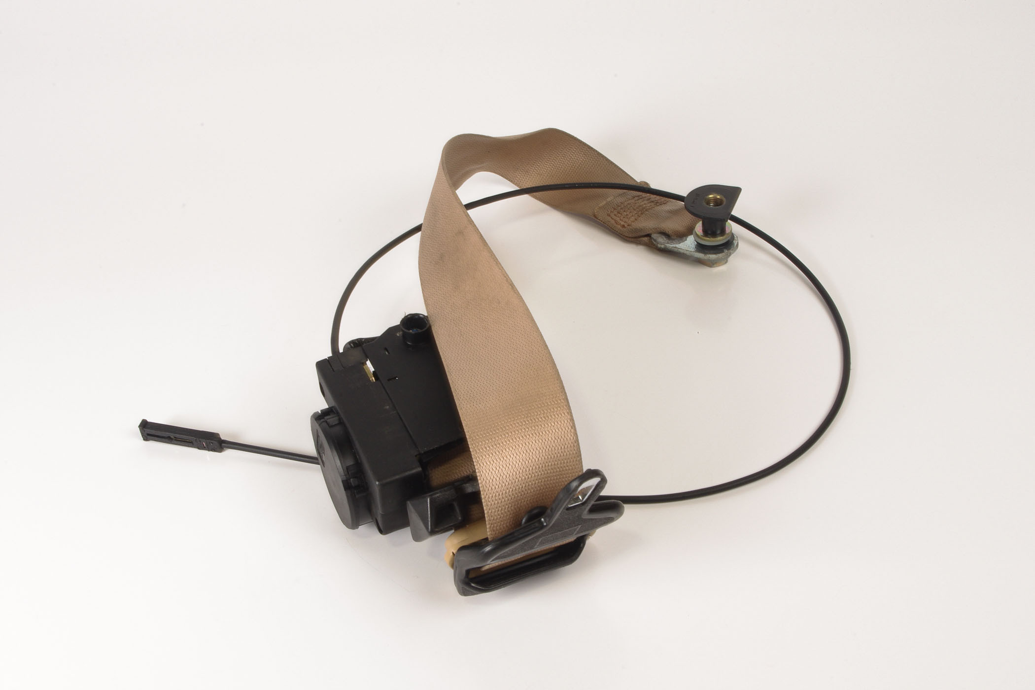 Mercedes 1298602185 Seat Belt - Left Beige | R129 SL