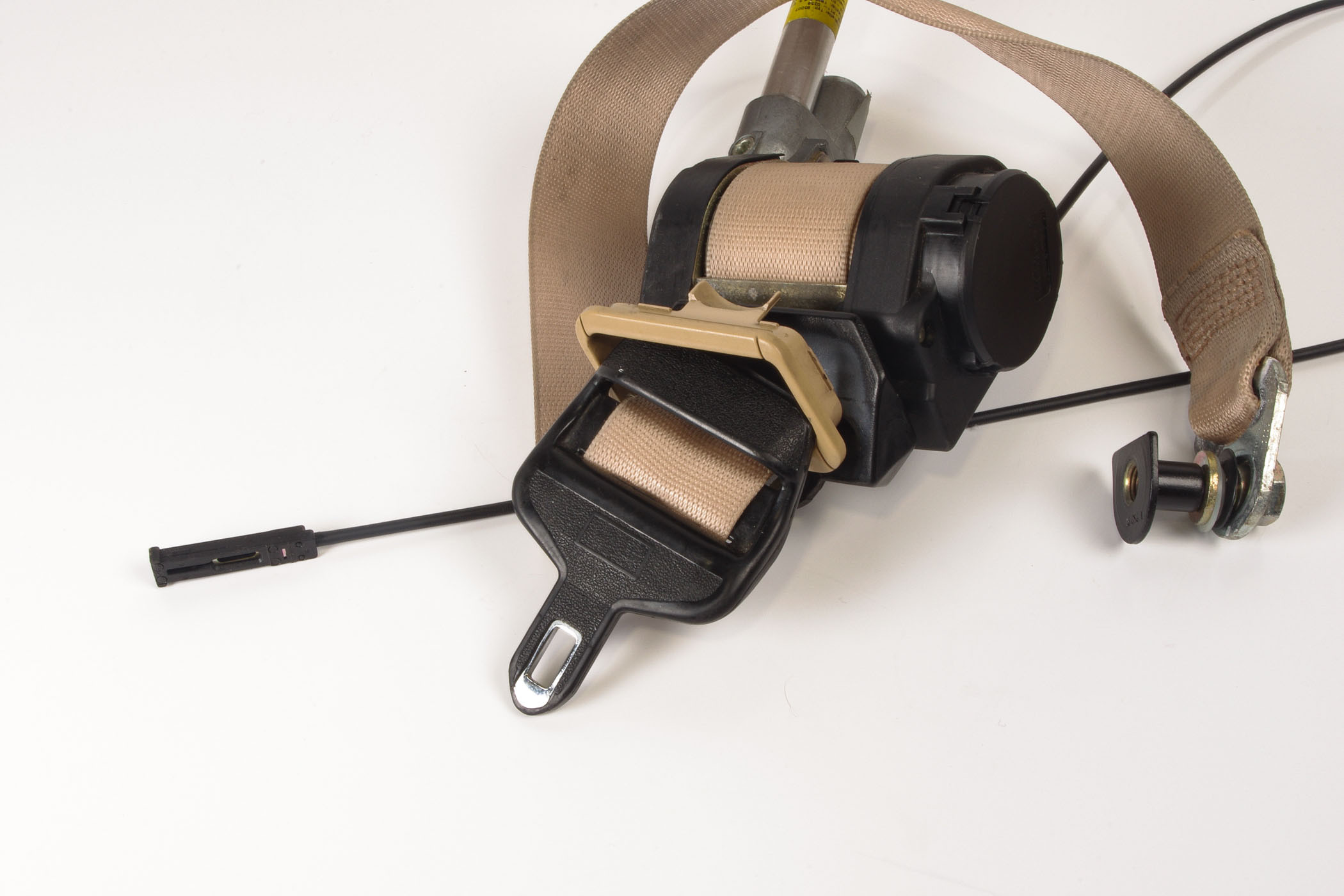 Mercedes 1298602185 Seat Belt - Left Beige | R129 SL