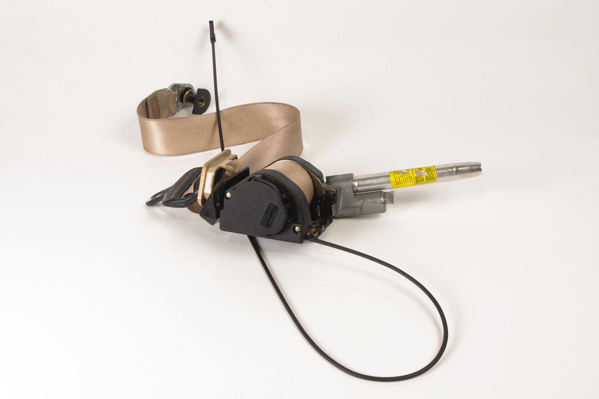 Mercedes 1298602185 Seat Belt - Left Beige | R129 SL