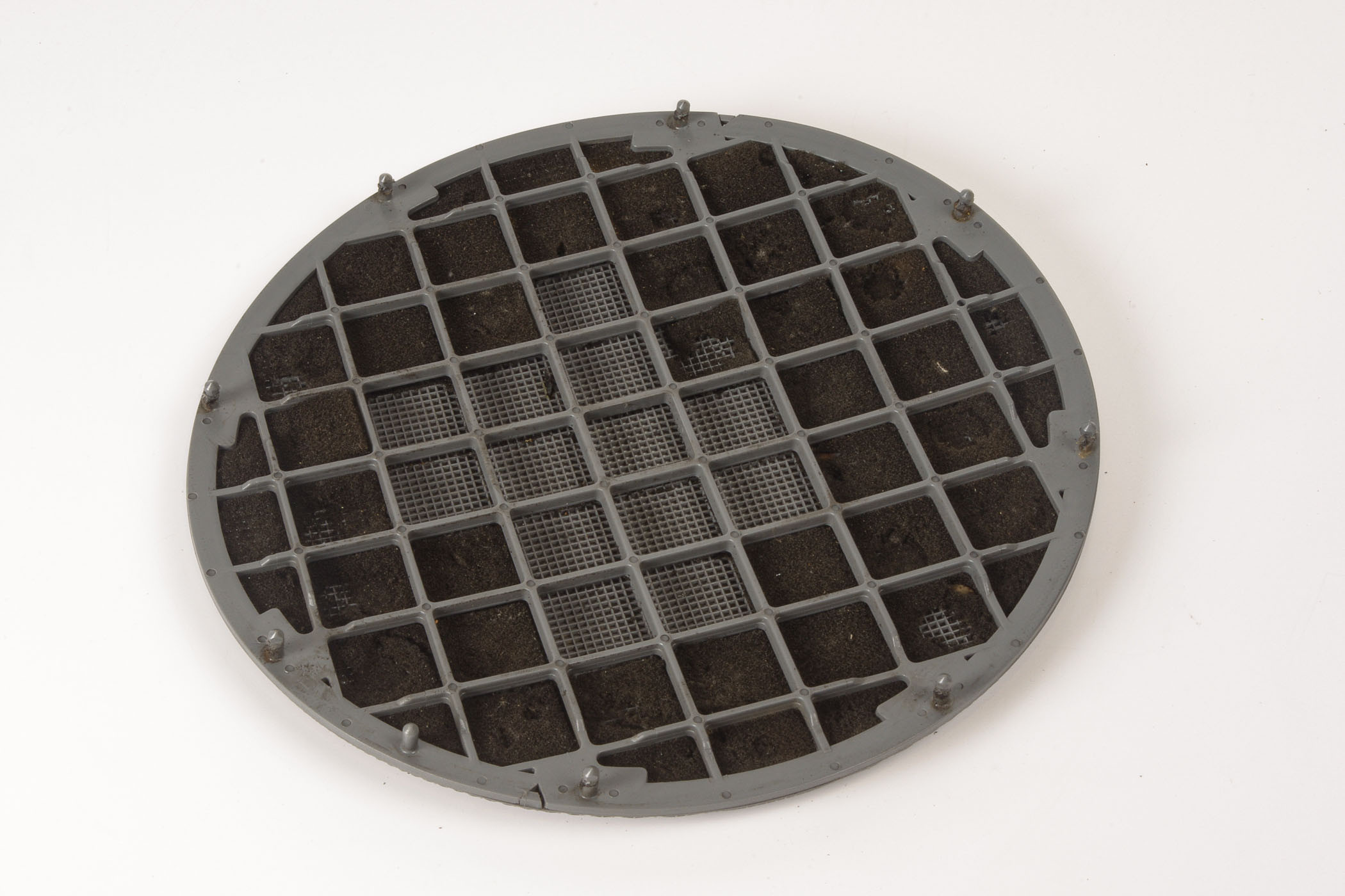 Mercedes 1297273288 Door Card Speaker Cover Grille Large - Grey | R129 SL