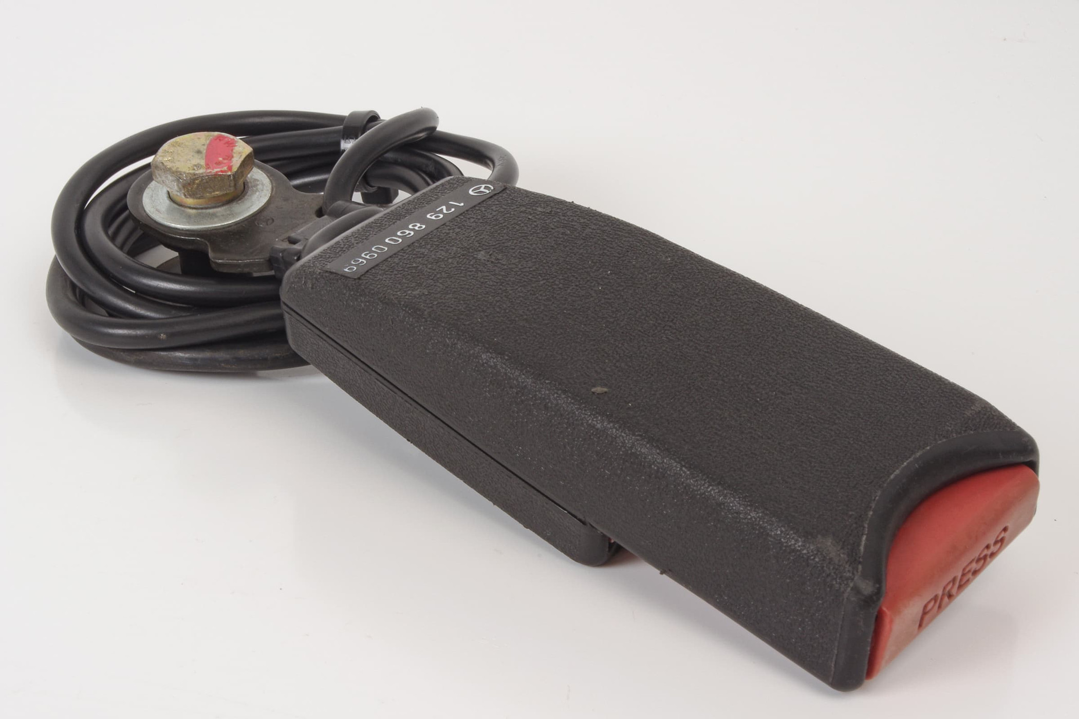 Mercedes 1298600969 Seat Belt Buckle - Left Black | R129 SL