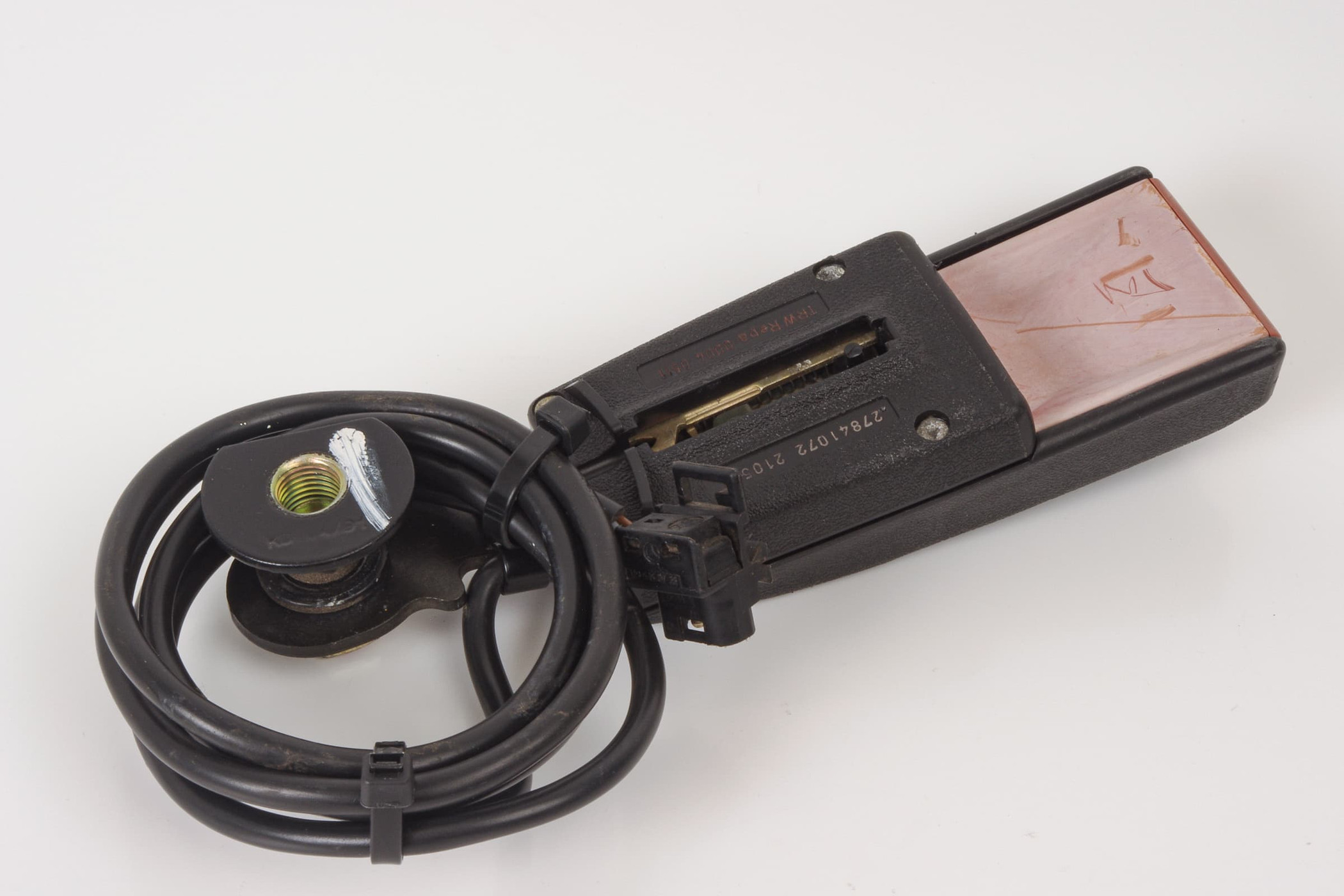 Mercedes 1298600969 Seat Belt Buckle - Left Black | R129 SL