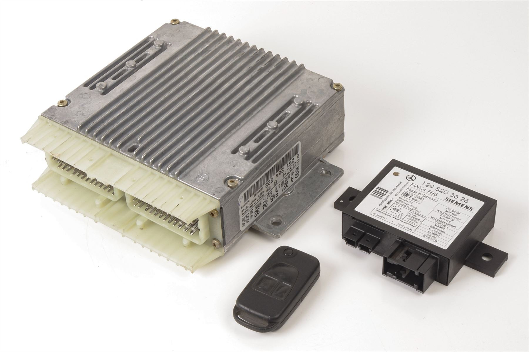 Mercedes 1298203626 Infrared Control Unit Key Fob Coded Set | R129 SL W140 S
