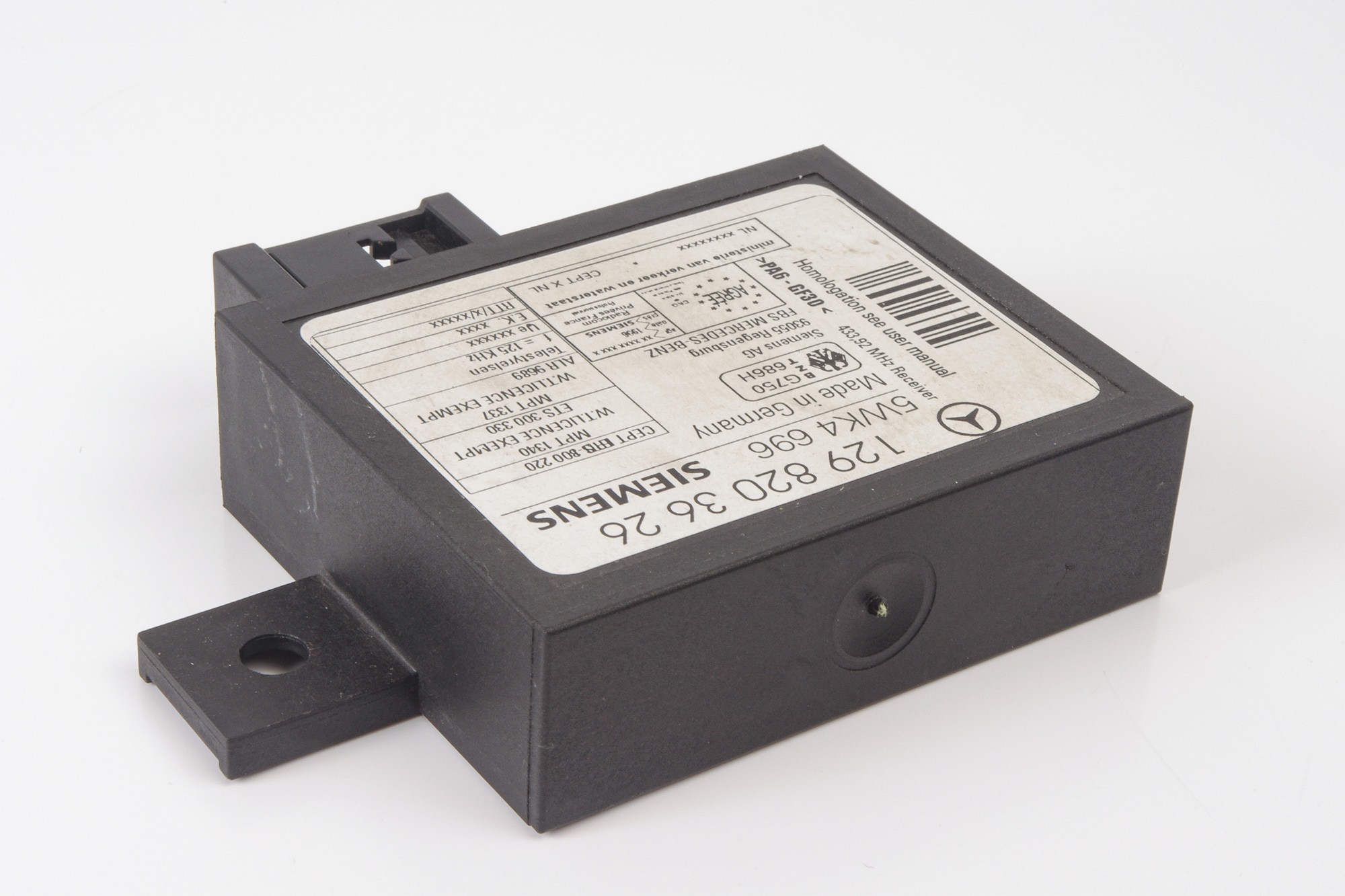 Mercedes 1298203626 Central Locking Infrared Control Unit | R129 SL W140 S