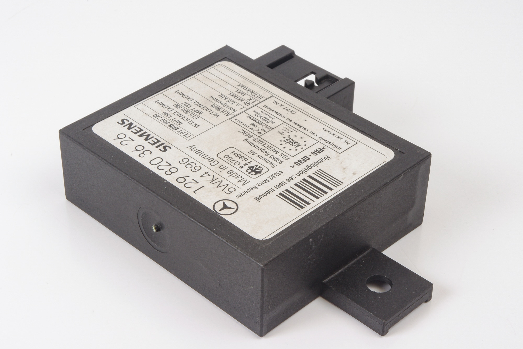 Mercedes 1298203626 Central Locking Infrared Control Unit | R129 SL W140 S