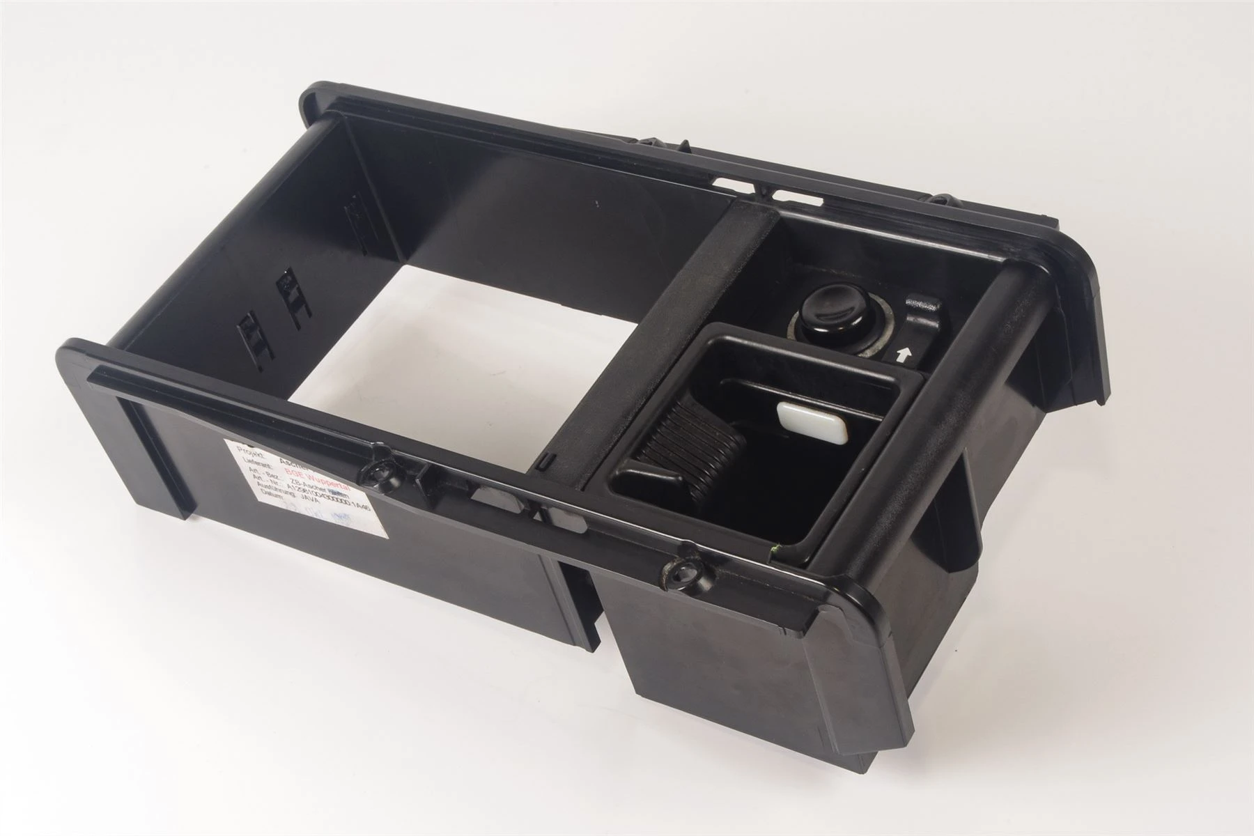 Mercedes 1298100030 Armrest Storage & Ashtray - Black | R129 SL