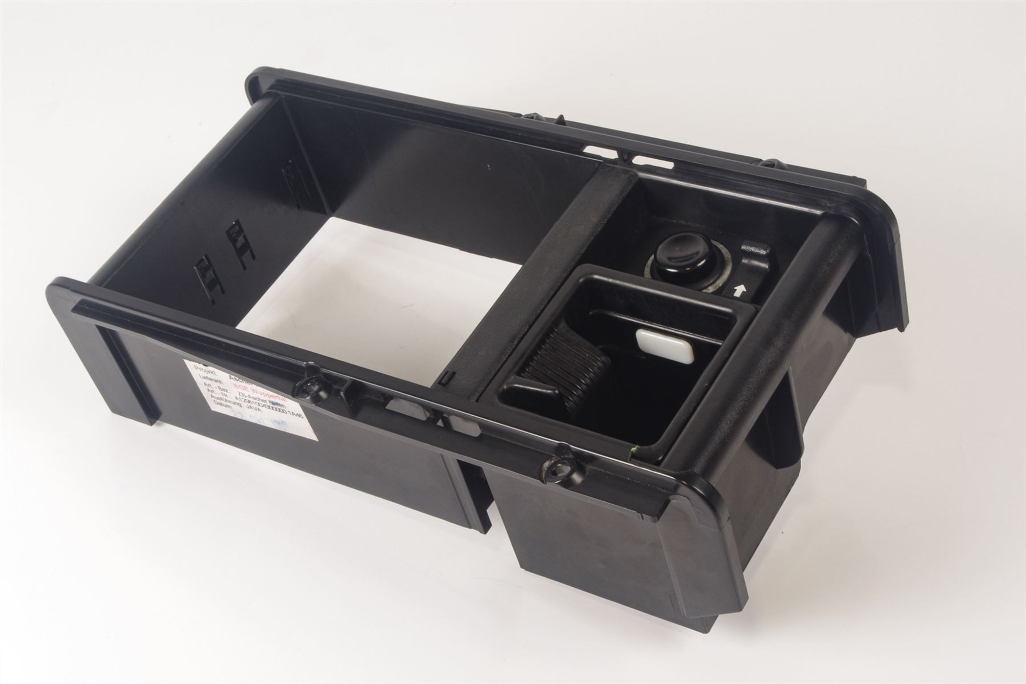 Mercedes 1298100030 Armrest Storage & Ashtray - Black | R129 SL