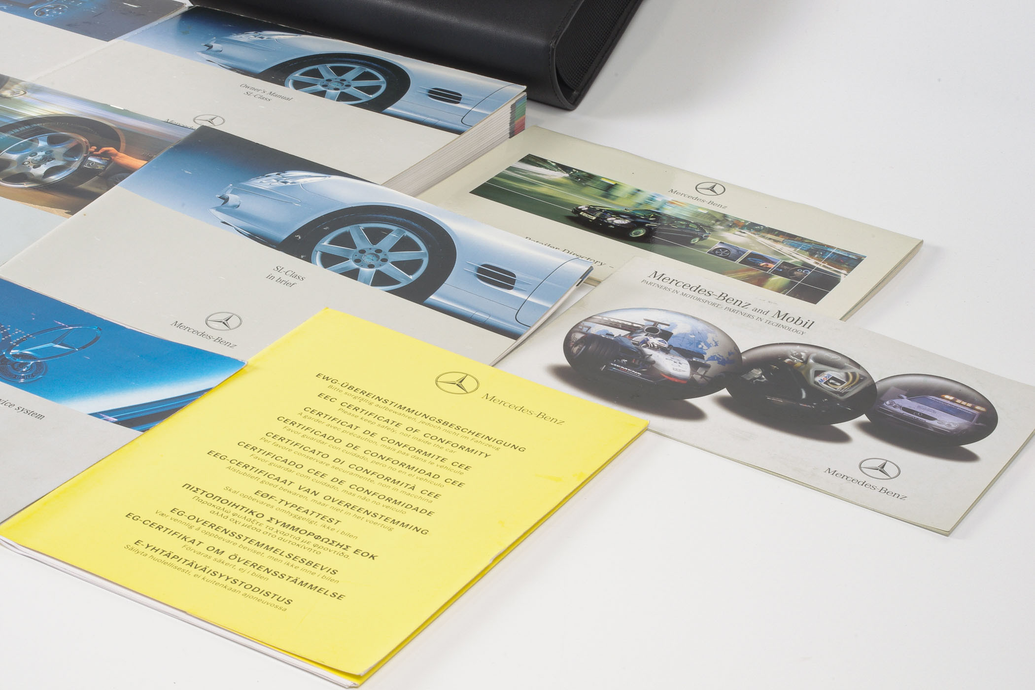 Mercedes 2158990161 Owners Manual Set (b) | W163 M W168 A R170 SLK W203 CL203...
