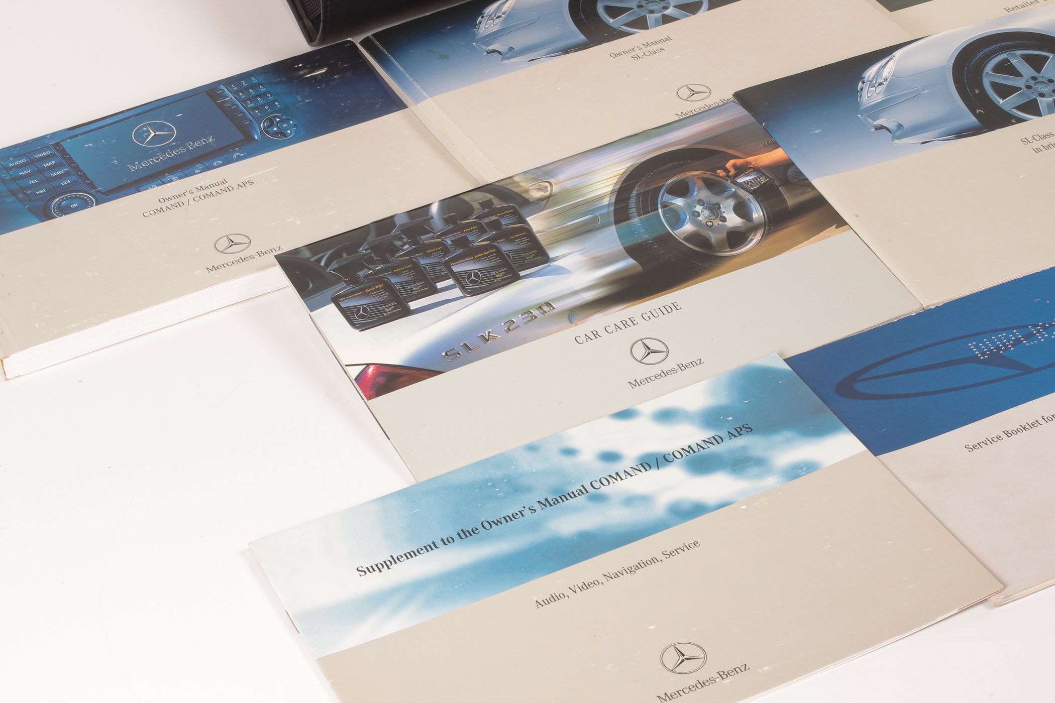 Mercedes 2158990161 Owners Manual Set (b) | W163 M W168 A R170 SLK W203 CL203...