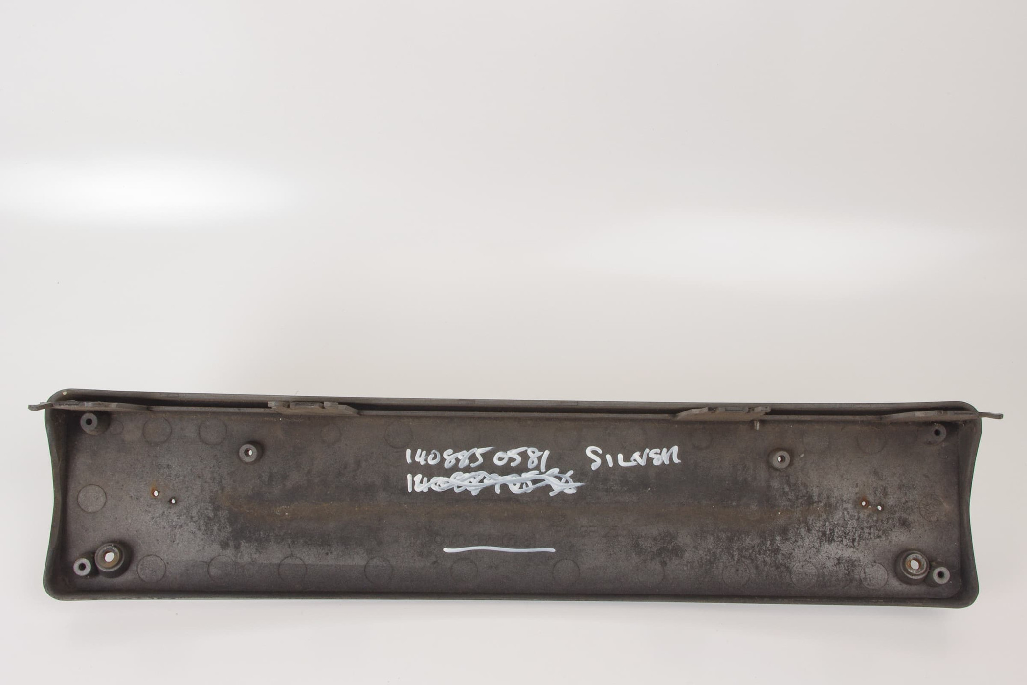 Mercedes 1408850581 Number Plate Holder - Silver | C140 S