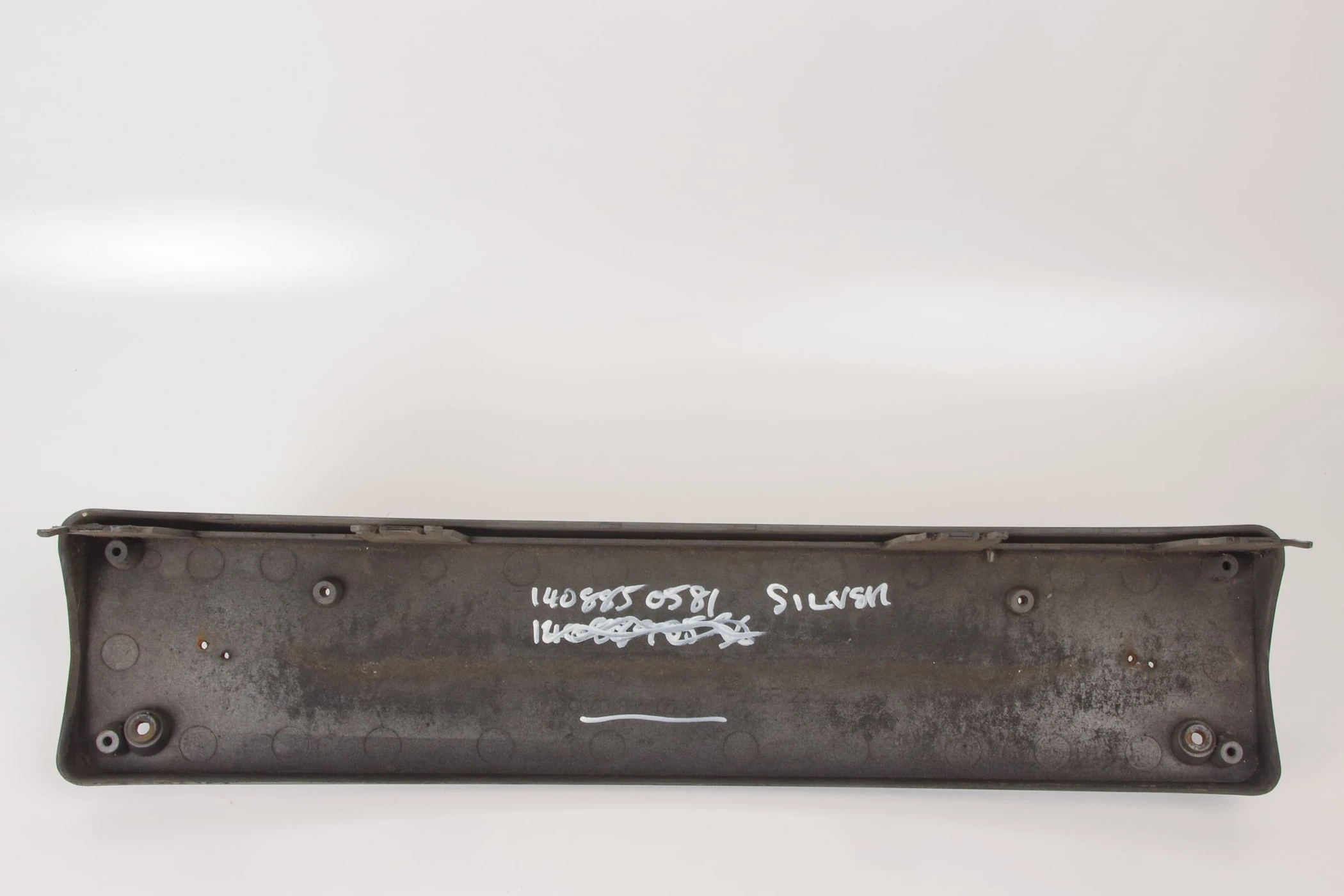 Mercedes 1408850581 Number Plate Holder - Silver | C140 S