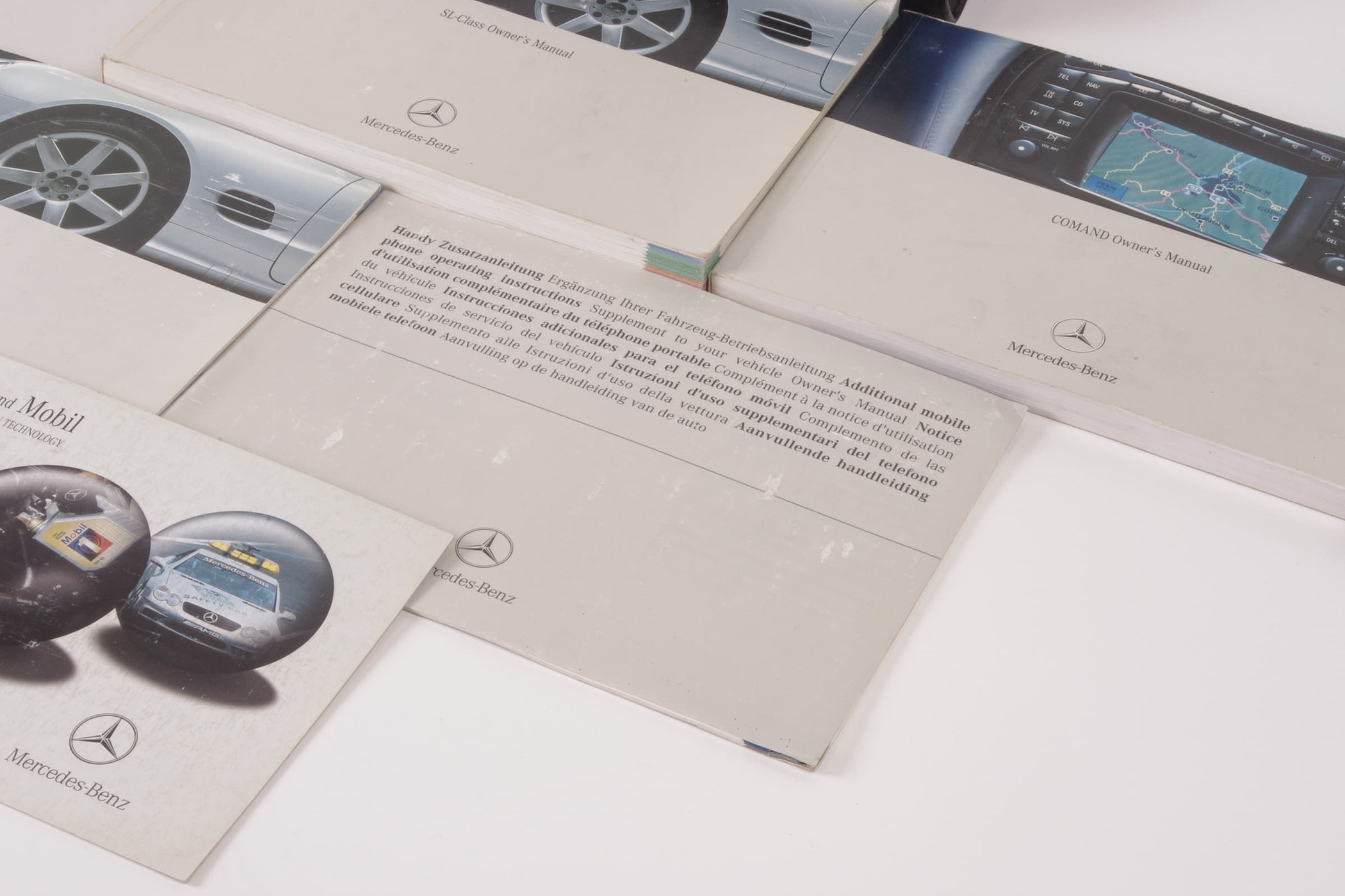 Mercedes 2158990161 Owners Manual Set (a) | W163 M W168 A R170 SLK W203 CL203...