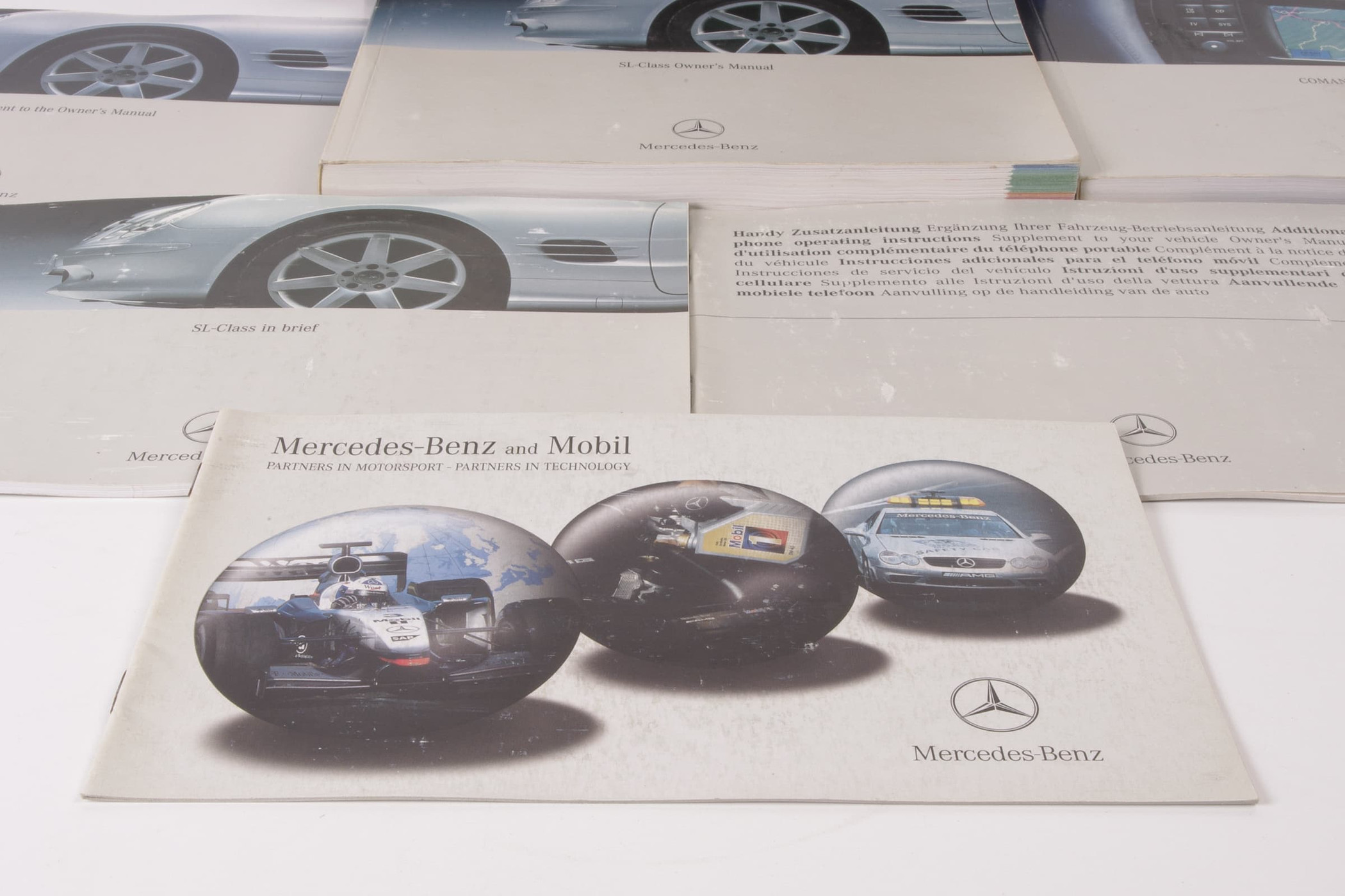 Mercedes 2158990161 Owners Manual Set (a) | W163 M W168 A R170 SLK W203 CL203...