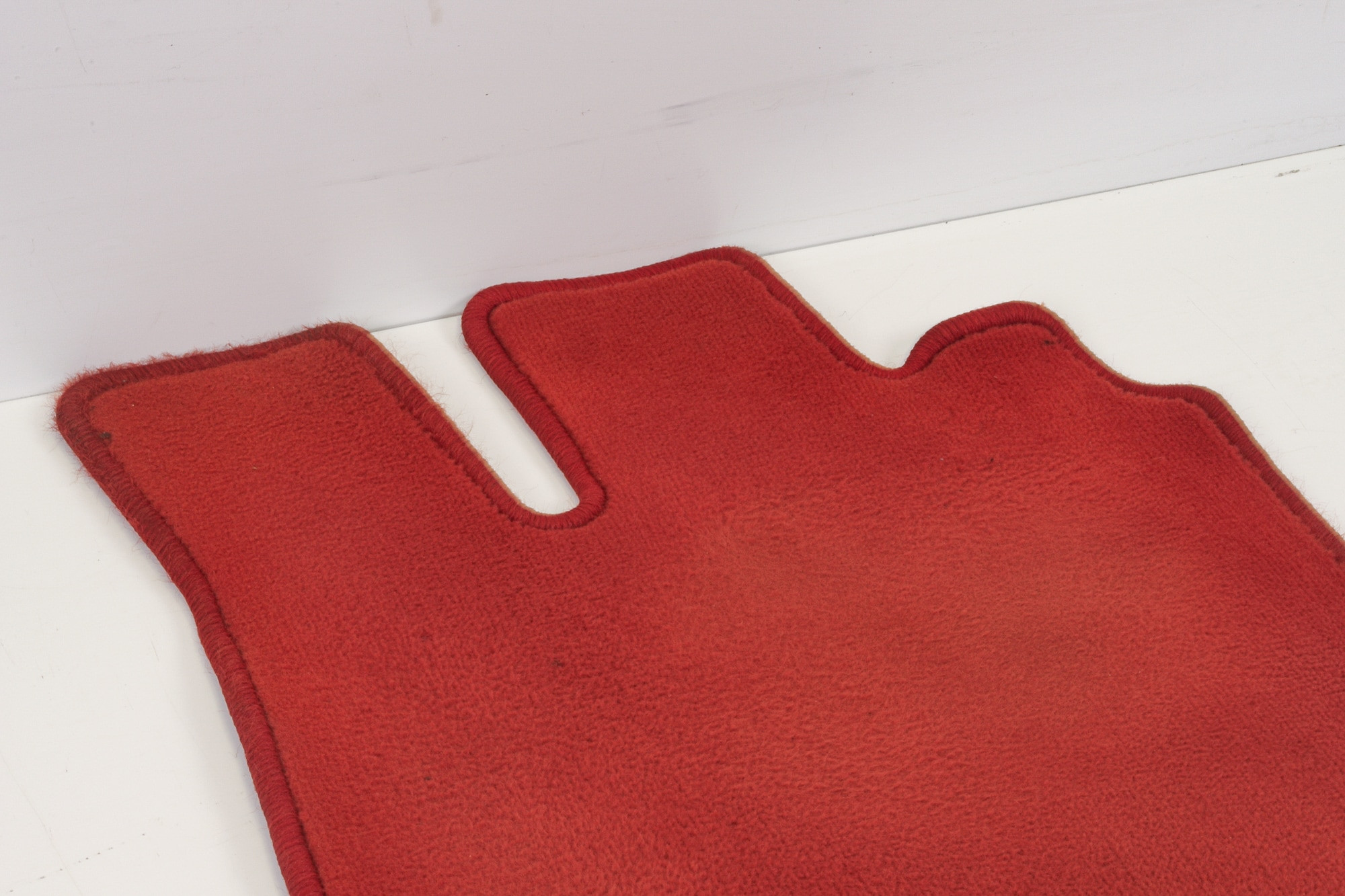 Mercedes 2306801240 Floor Mat Set x2 - Red | R230 SL