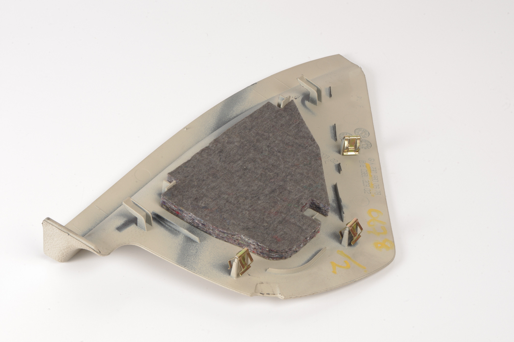 Mercedes 2306800678 Dashboard Panel - Right Beige | R230 SL