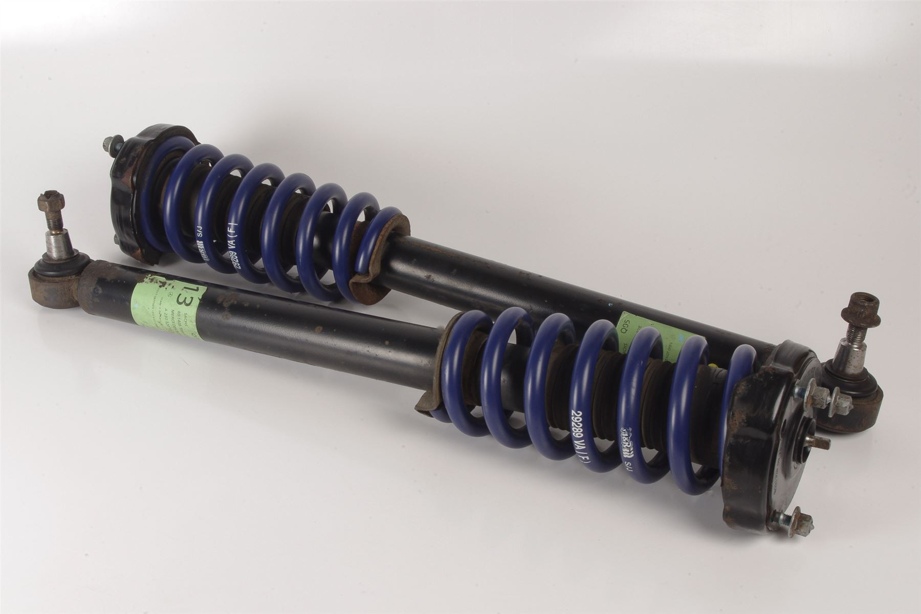 Mercedes 2303201313 Shock Absorber & Spring Set x2 - Front | R230 SL
