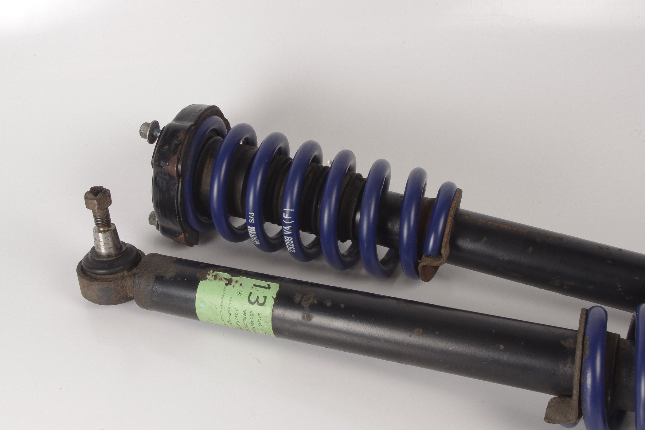 Mercedes 2303201313 Shock Absorber & Spring Set x2 - Front | R230 SL