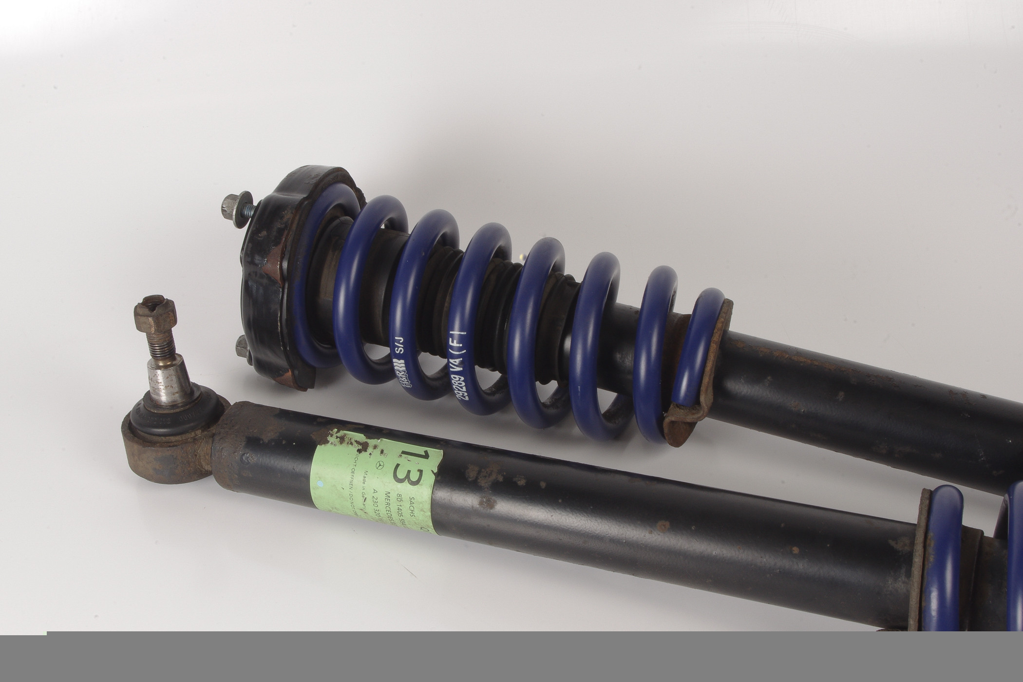 Mercedes 2303201313 Shock Absorber & Spring Set x2 - Front | R230 SL