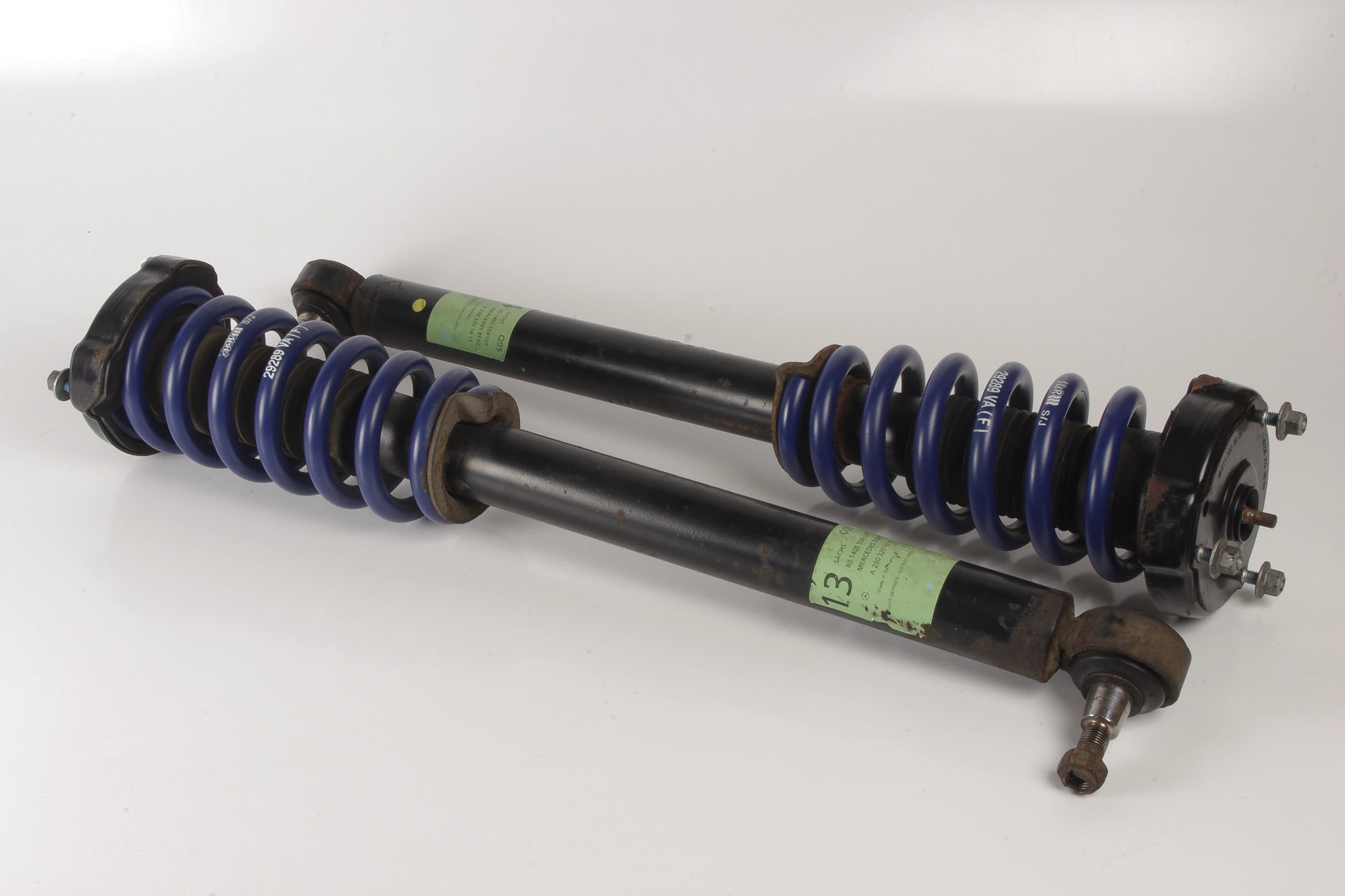 Mercedes 2303201313 Shock Absorber & Spring Set x2 - Front | R230 SL