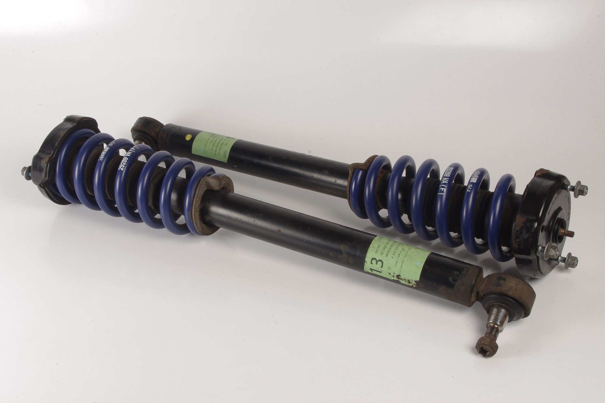 Mercedes 2303201313 Shock Absorber & Spring Set x2 - Front | R230 SL