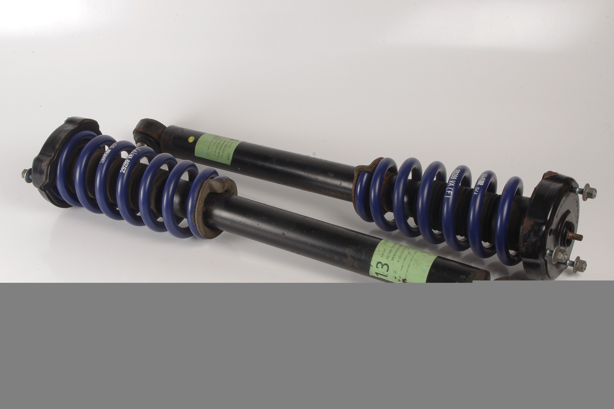 Mercedes 2303201313 Shock Absorber & Spring Set x2 - Front | R230 SL