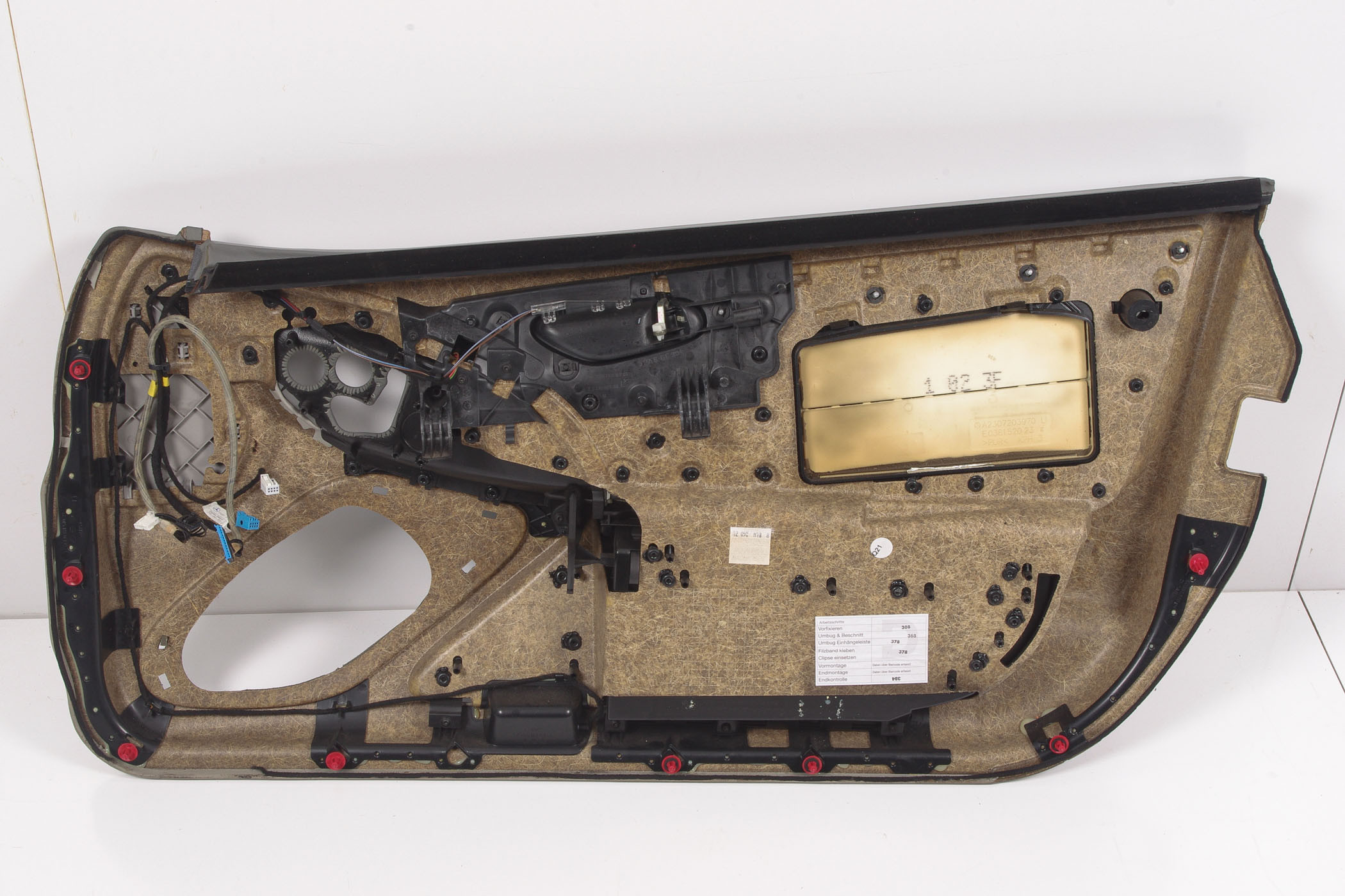 Mercedes 2307203770 Door Card - Front Left Grey | R230 SL