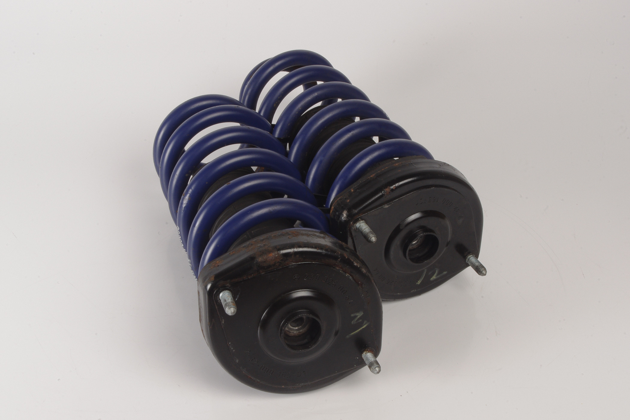 Mercedes 2303240204 Suspension Coil Spring Set x2 - Rear | R230 SL