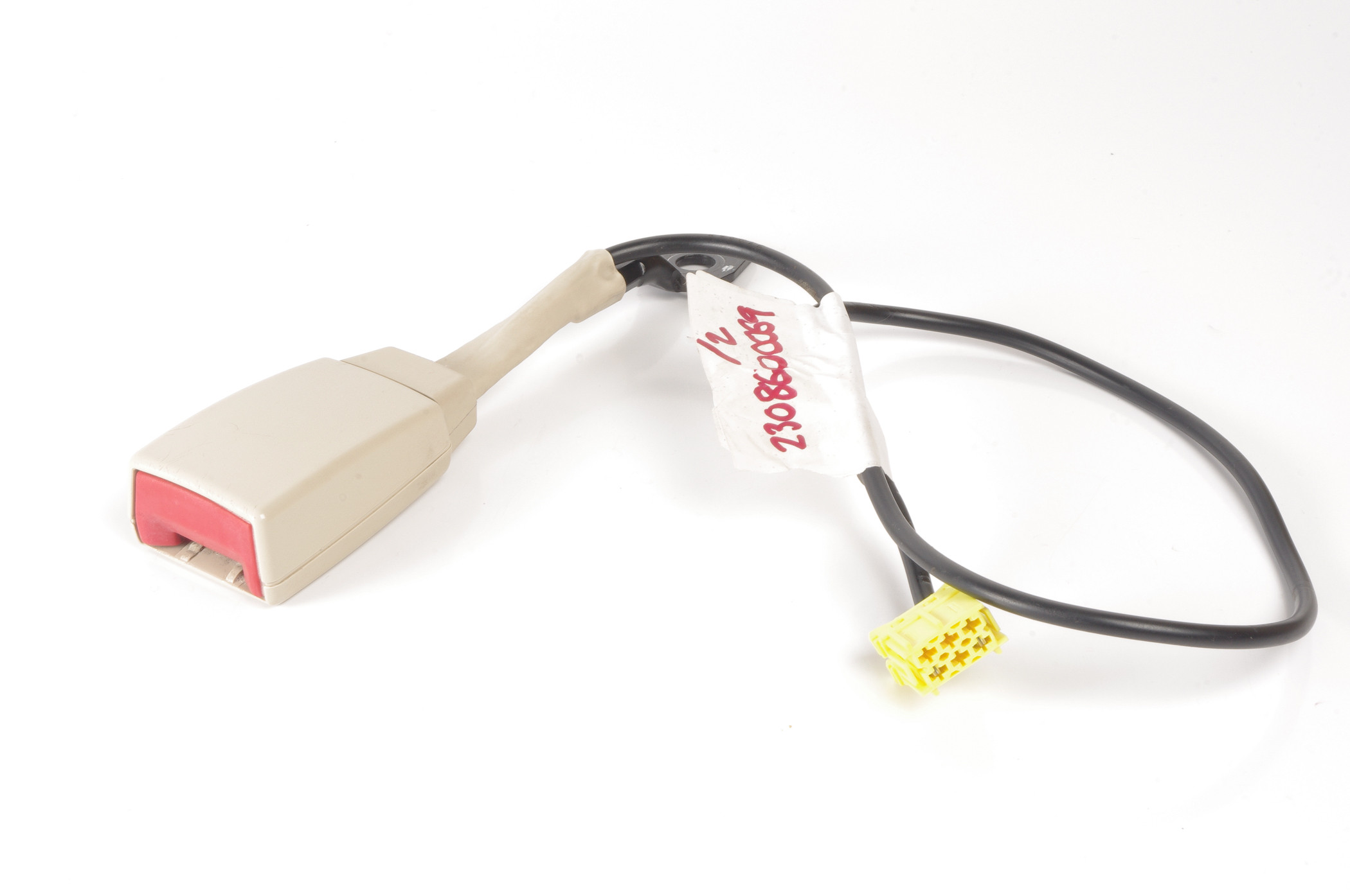 Mercedes 2308600069 Seat Belt Buckle - Front Beige | R230 SL