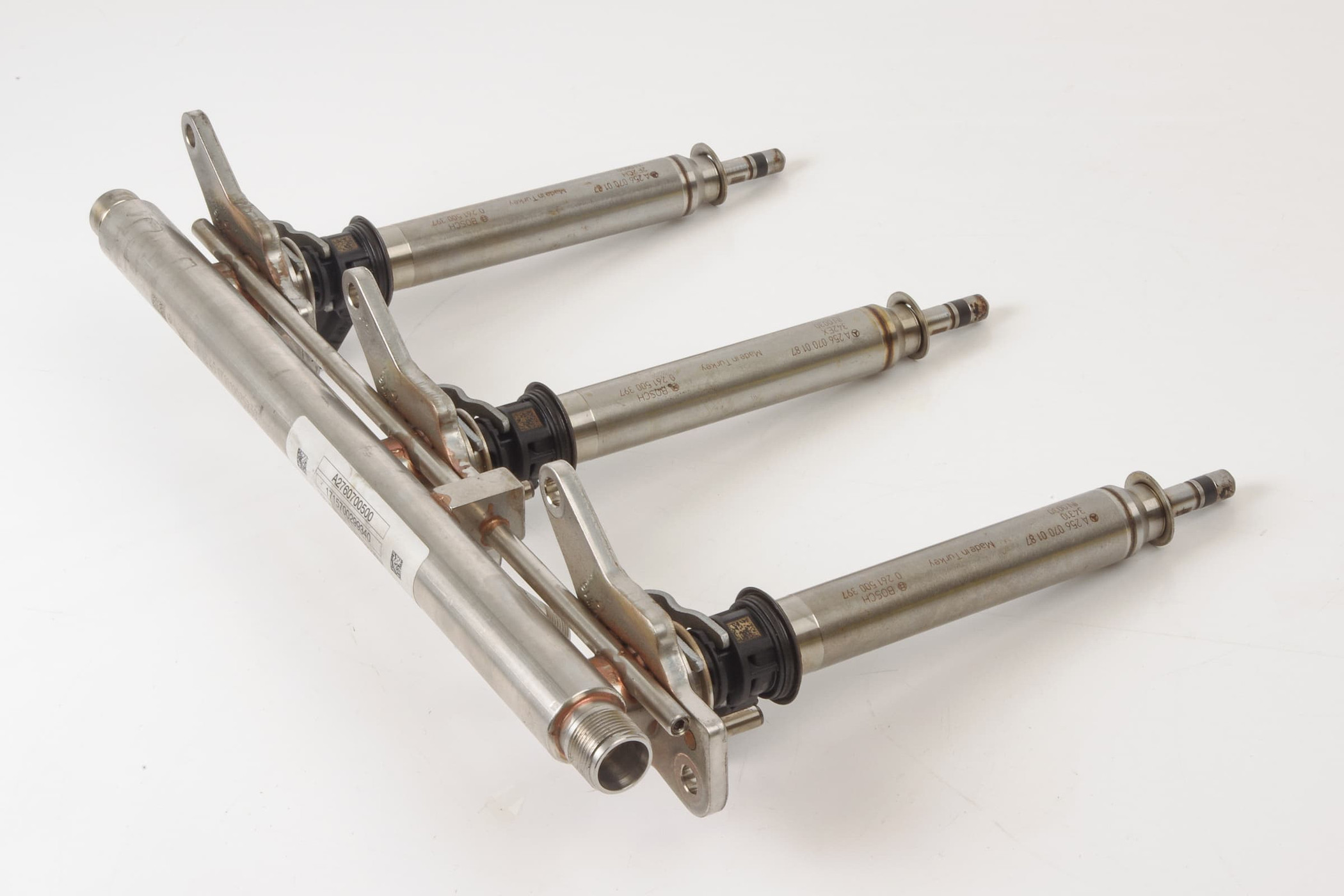 Mercedes 2760700500 AMG Fuel Rail & Injector Set - Left | W166 M X166 GL R172...