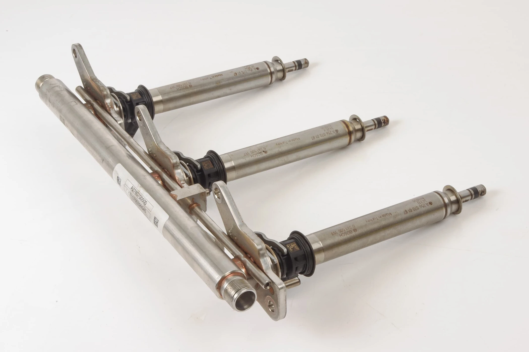 Mercedes 2760700500 AMG Fuel Rail & Injector Set - Left | W166 M X166 GL R172...