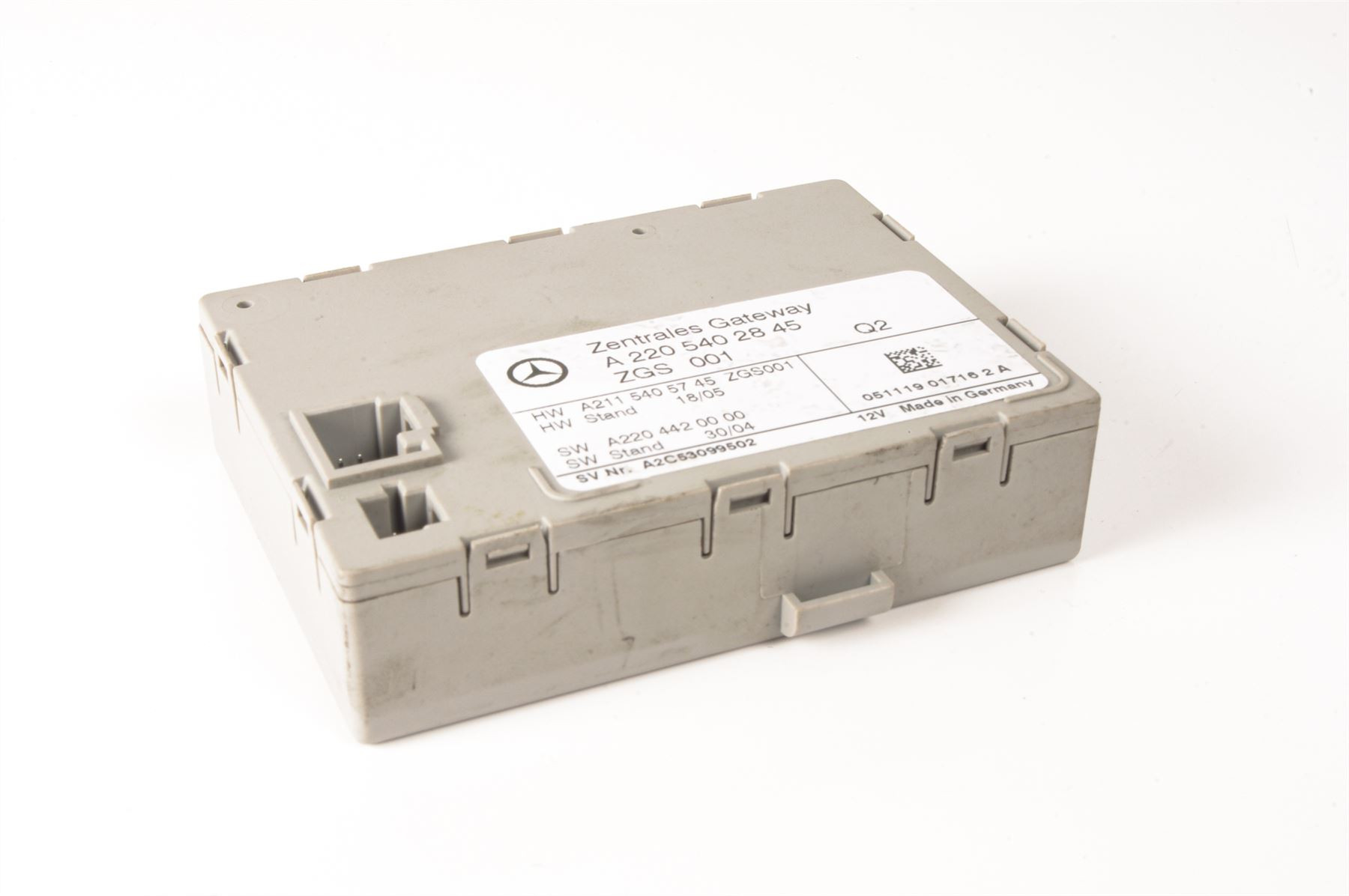 Mercedes 2205402845 Gateway Control Unit | C215 CL W220 S R230 SL