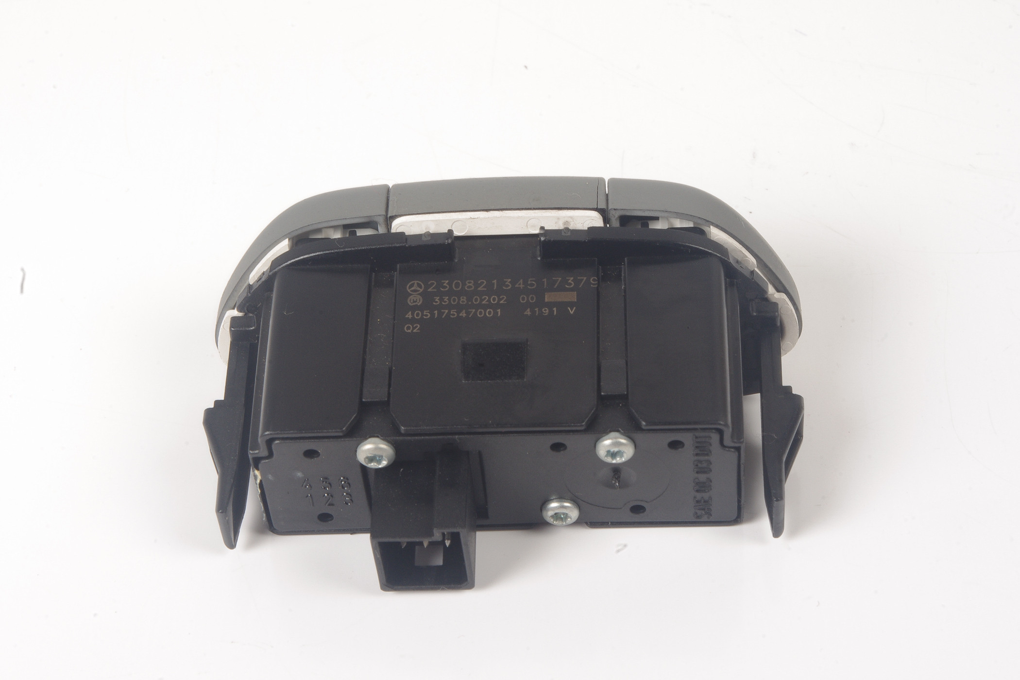 Mercedes 2308213451 Hazard Switch Assembly - Grey | R230 SL