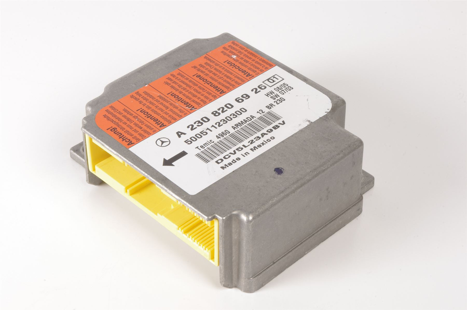 Mercedes 2308206926 SRS Sensor | R230 SL