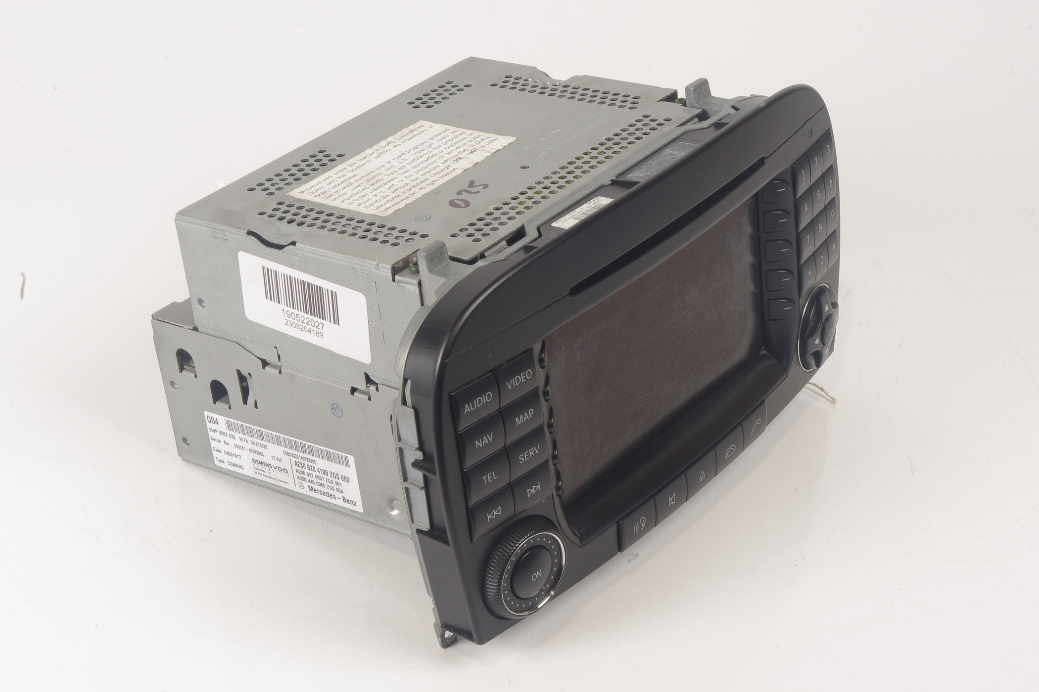 Mercedes 2308204189 Head Unit Comand | R230 SL