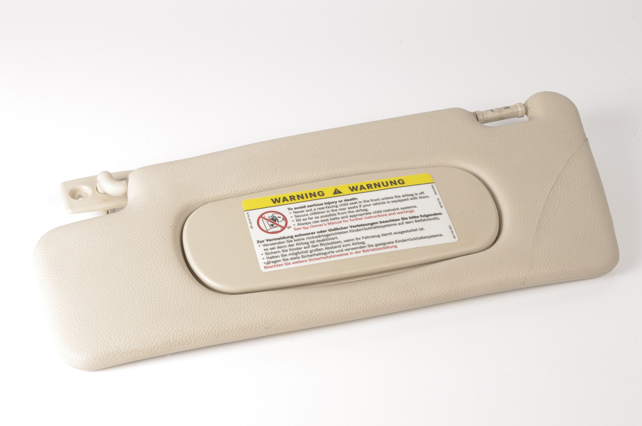 Mercedes 2308100110 Sun Visor - Left Beige | R230 SL