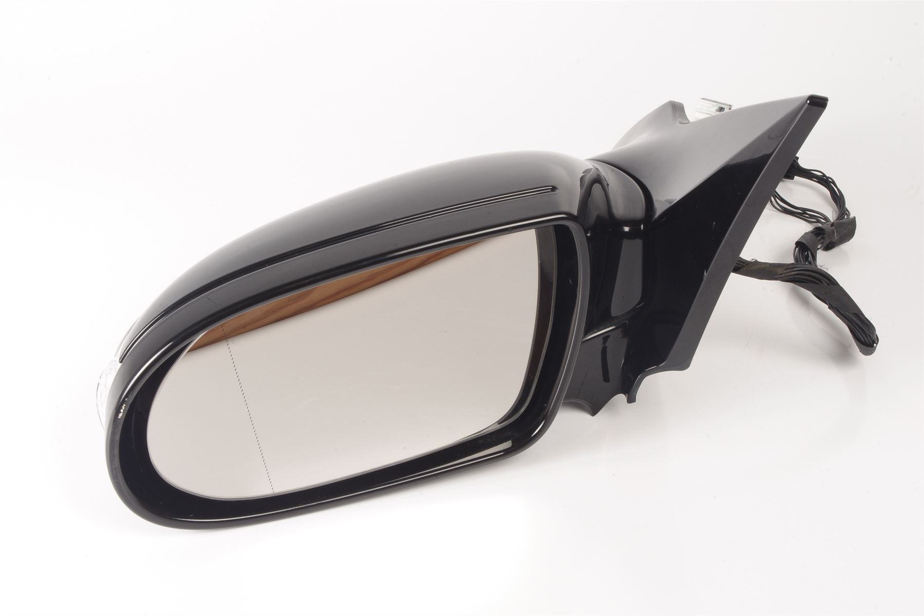 Mercedes 2308100776 Door Mirror - Left Black | R230 SL