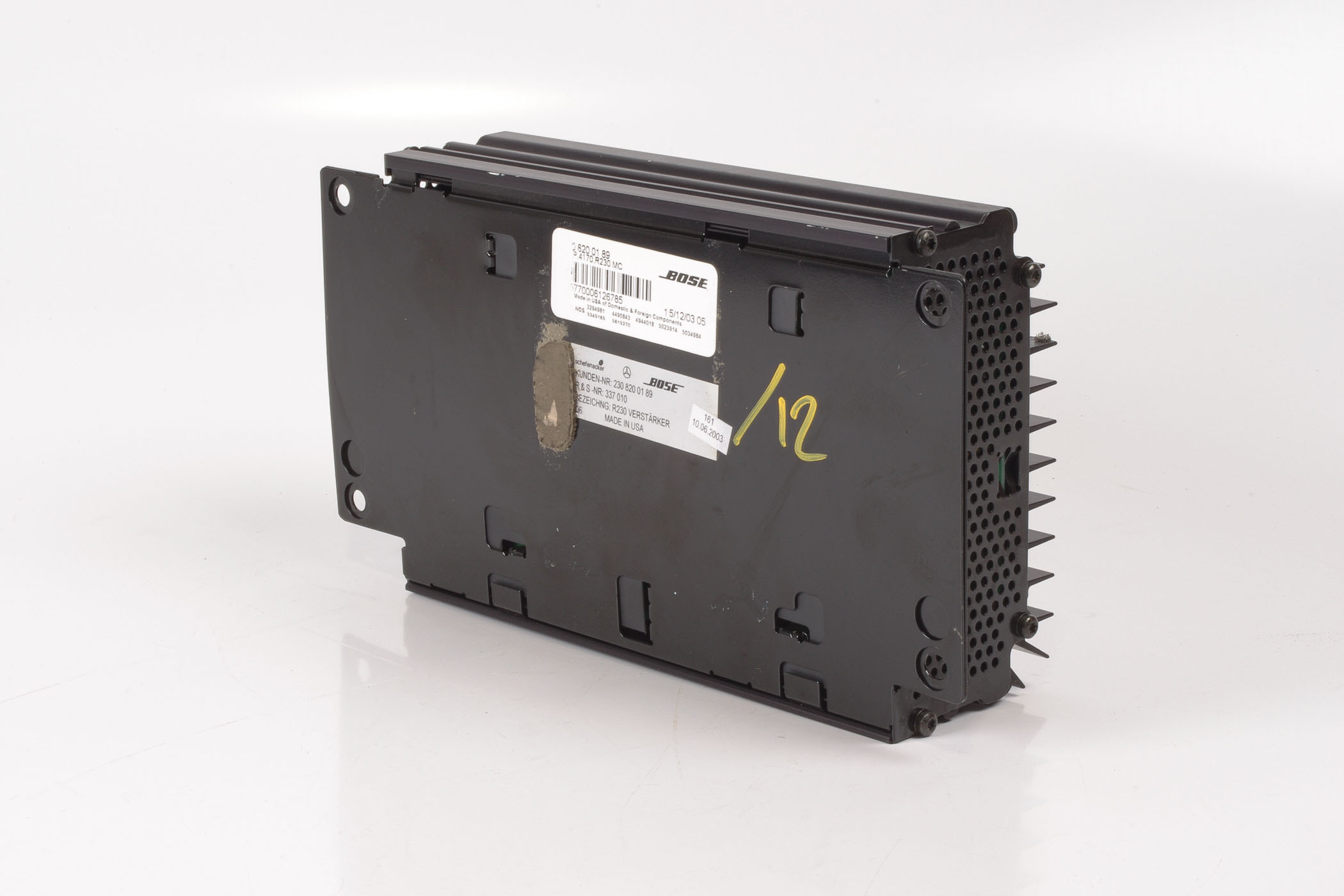 Mercedes 2308200189 Amplifier - Rear | R230 SL