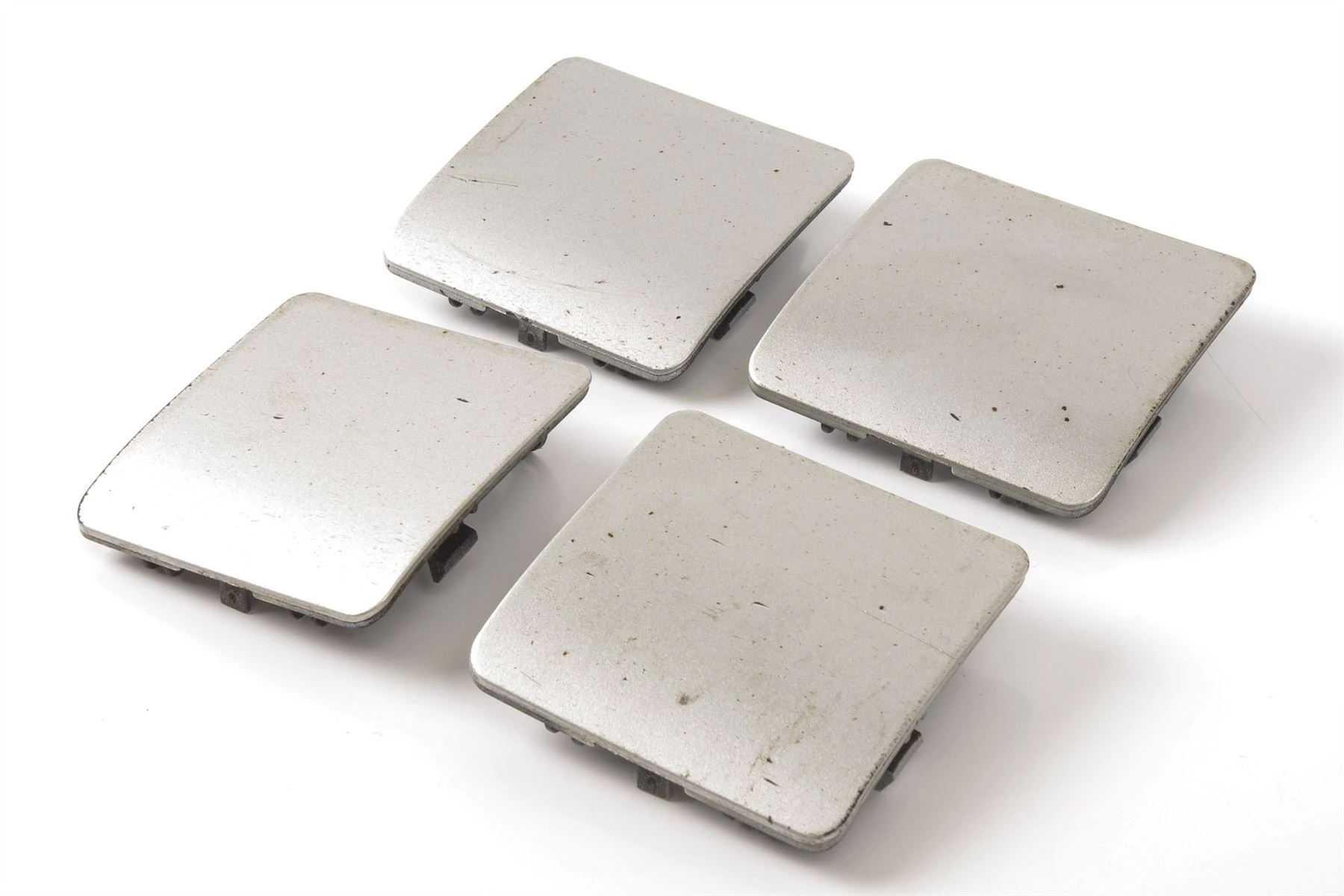Mercedes 1296982730 Jacking Point Cover Set x4 - Front Silver | R129 SL